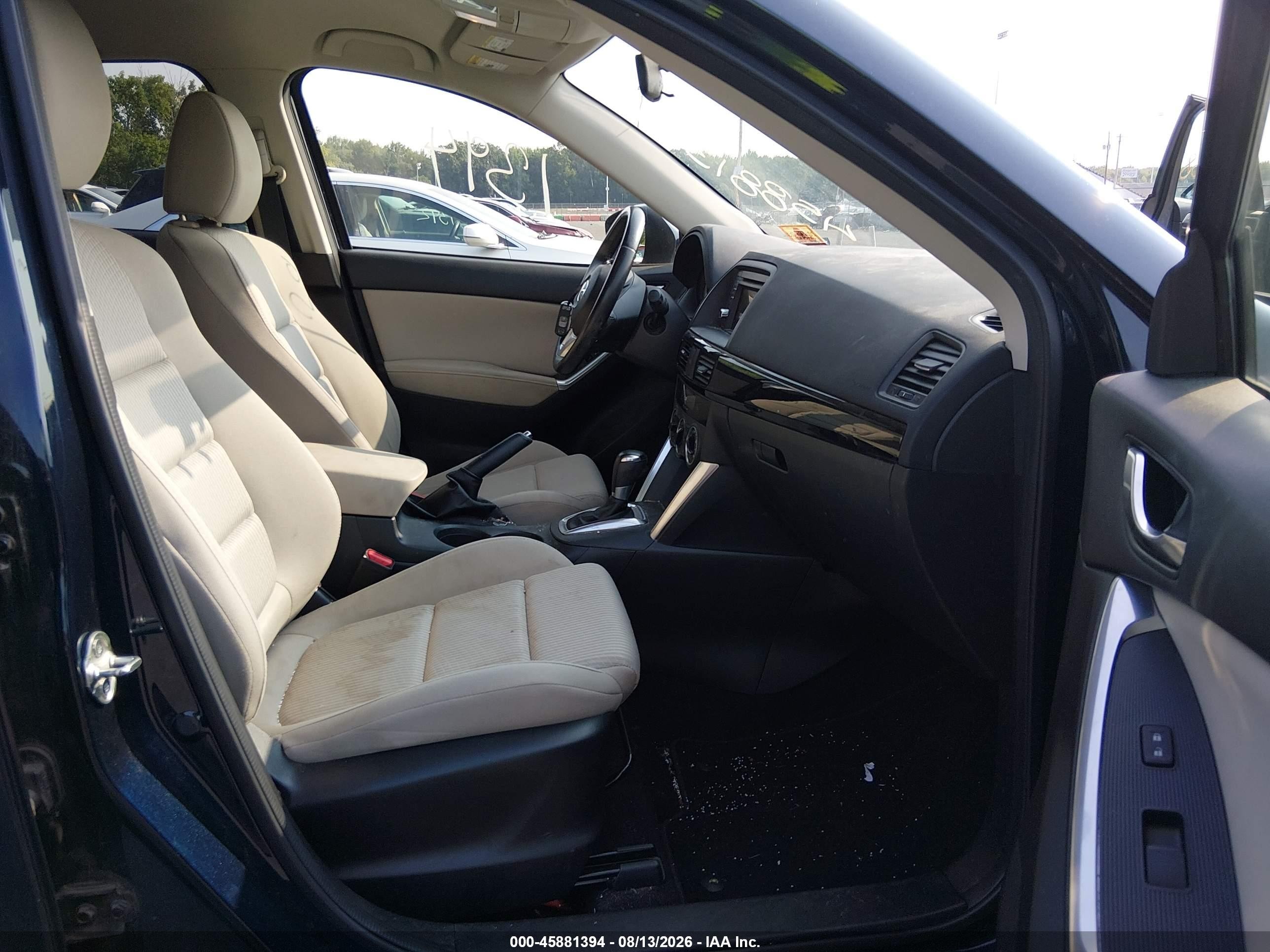 2015 Mazda Cx-5 Touring Navy vin: JM3KE2CY9F0509396