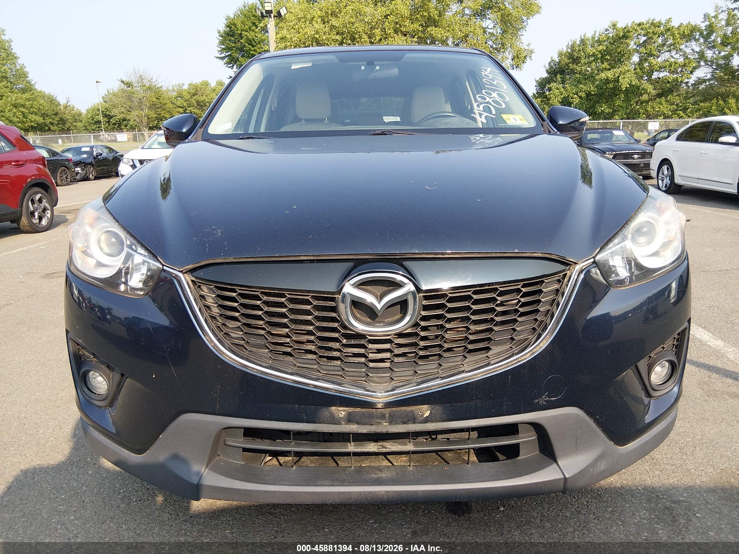 2015 Mazda Cx-5 Touring Navy vin: JM3KE2CY9F0509396