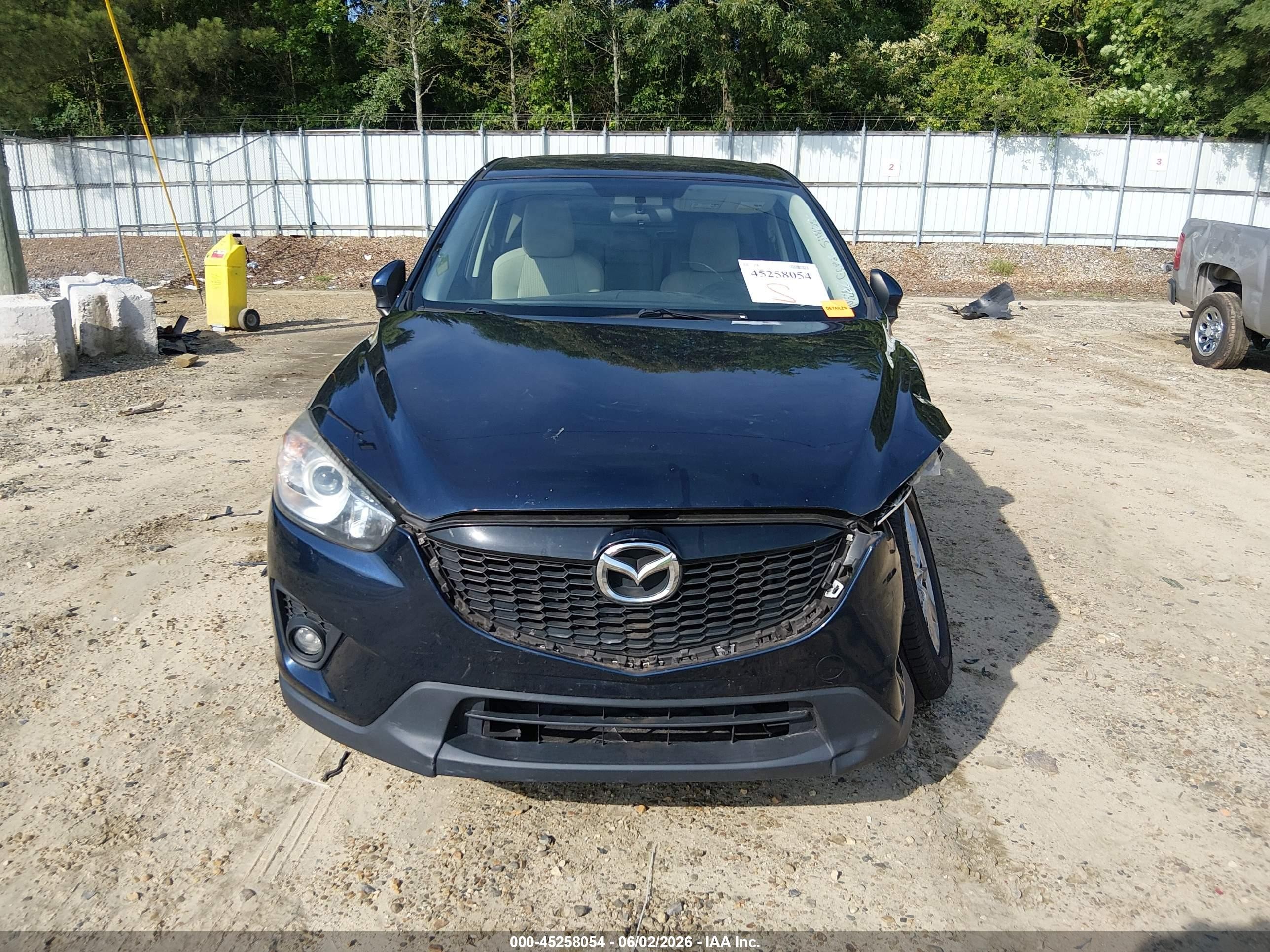 2015 Mazda Cx-5 Touring Dark Blue vin: JM3KE2CY9F0511486