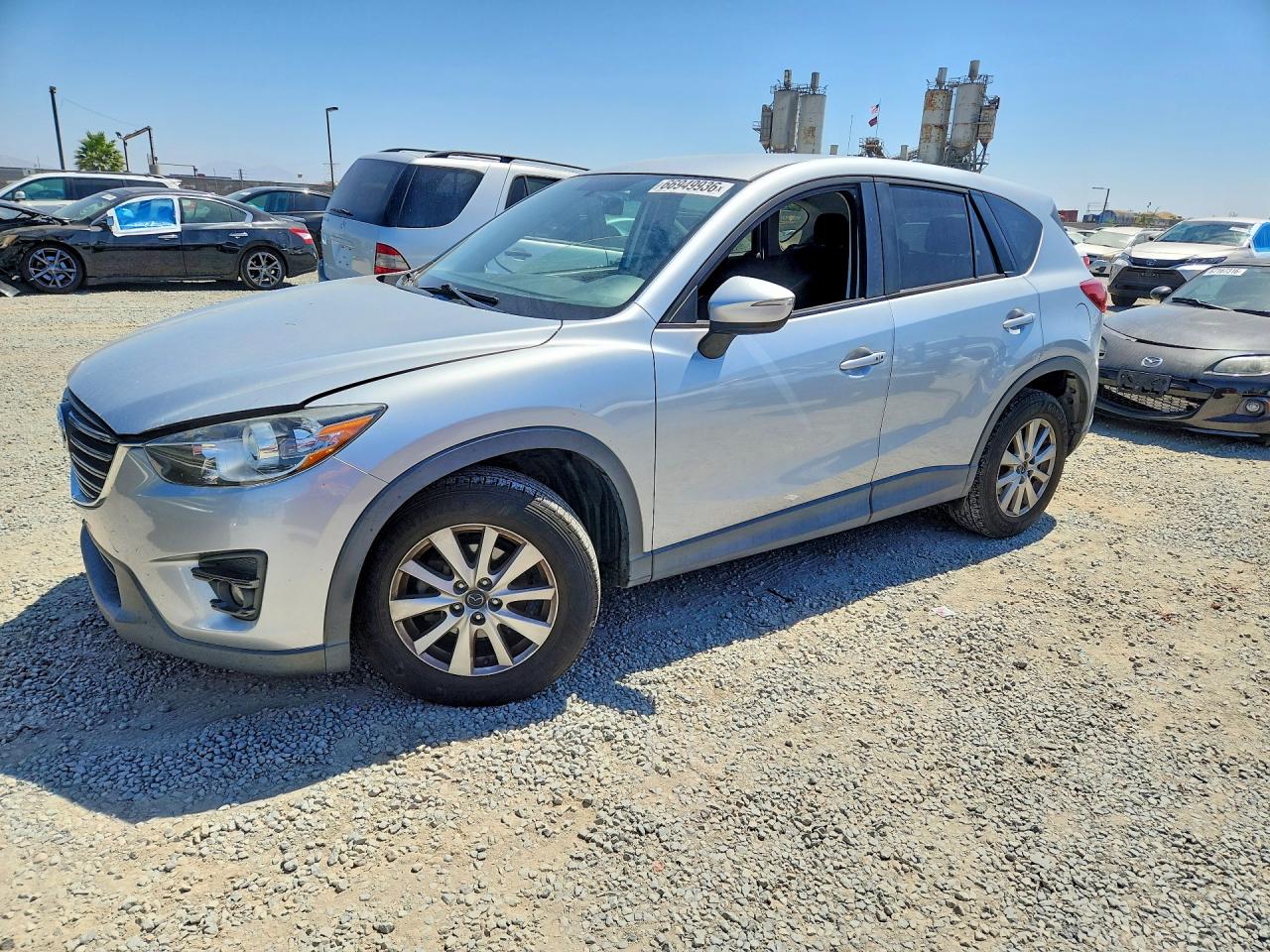 2016 Mazda Cx-5 Touring Silver vin: JM3KE2CY9G0862030