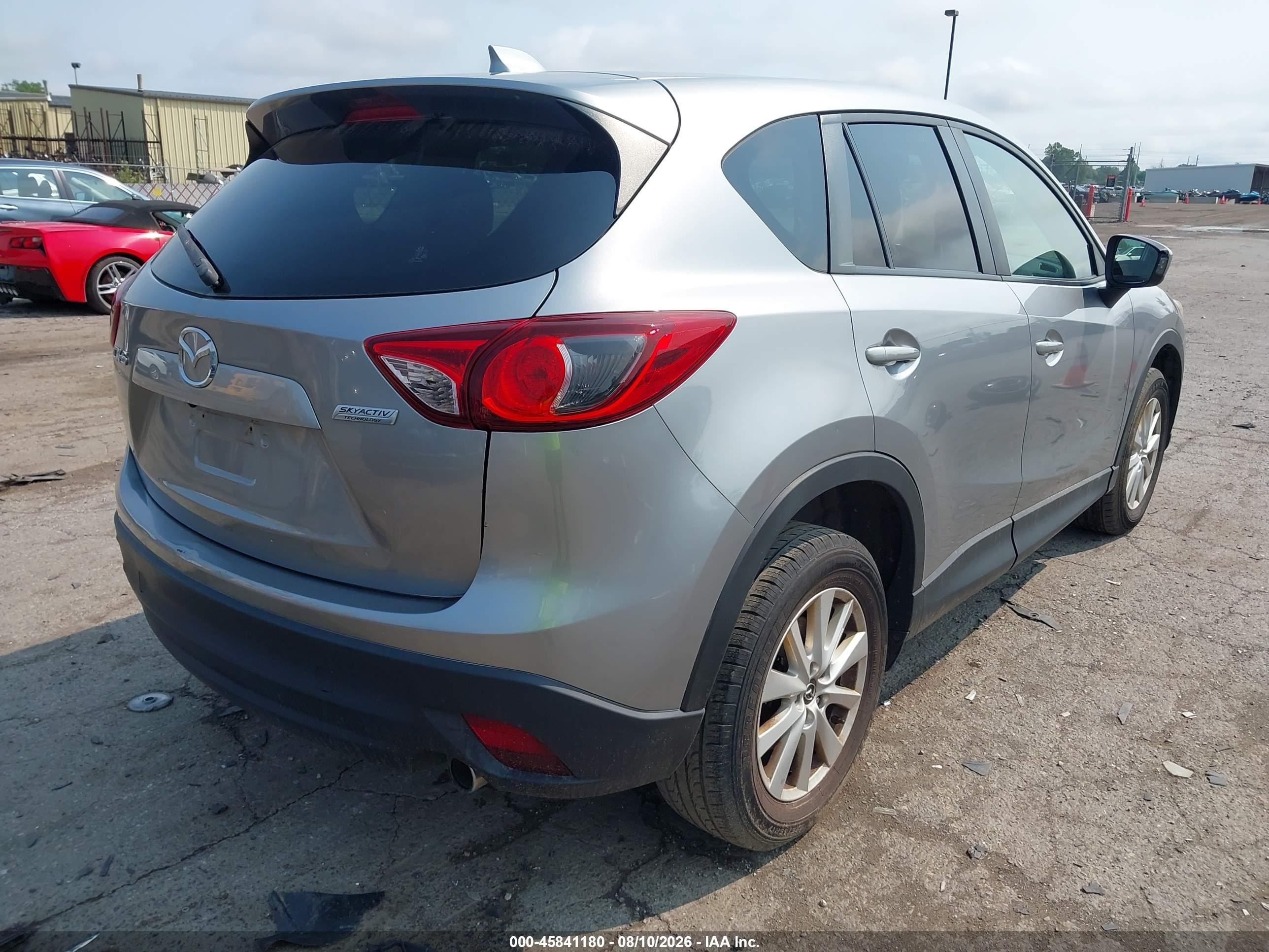 2014 Mazda Cx-5 Touring Silver vin: JM3KE2CYXE0314020