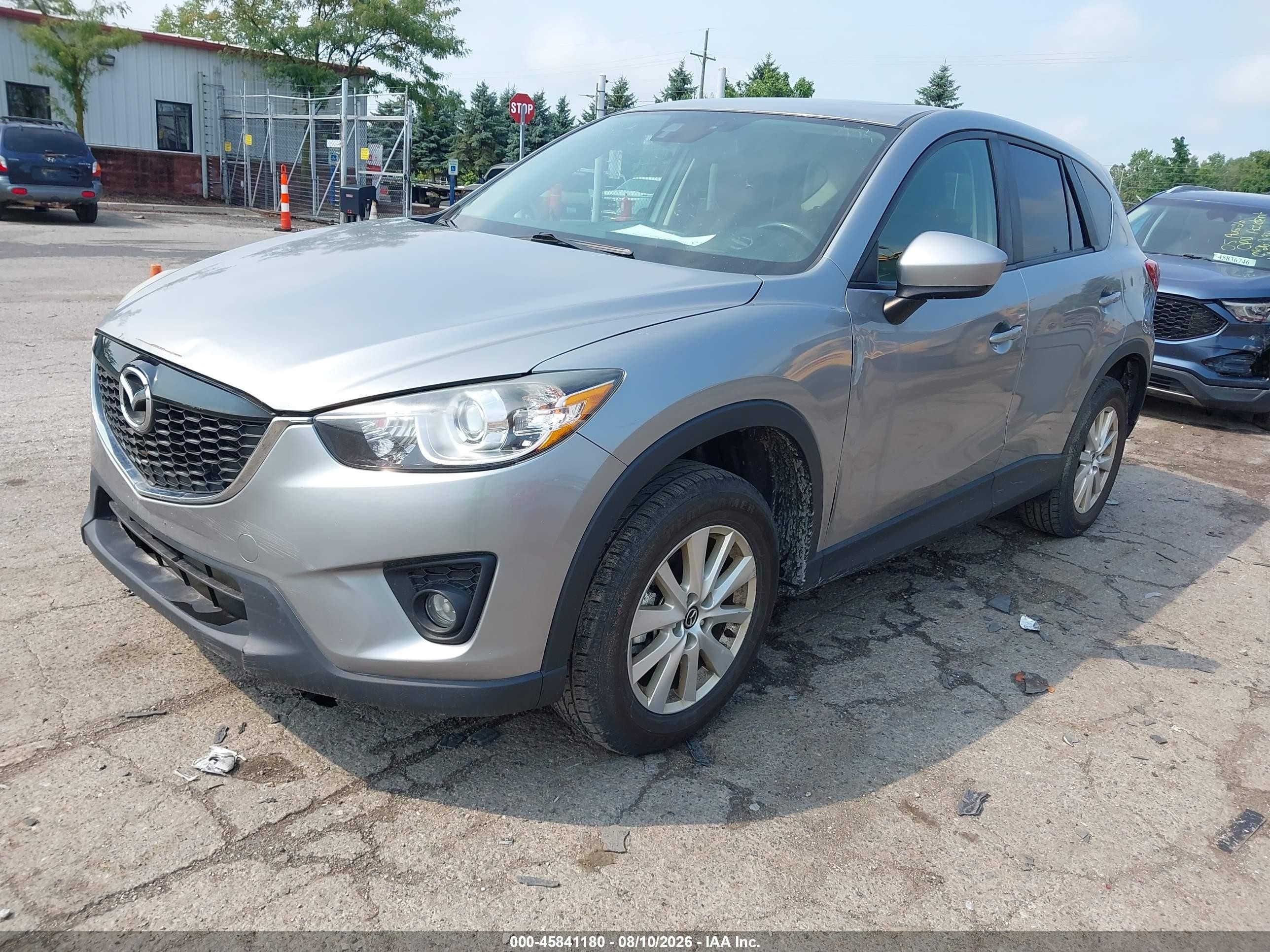 2014 Mazda Cx-5 Touring Silver vin: JM3KE2CYXE0314020