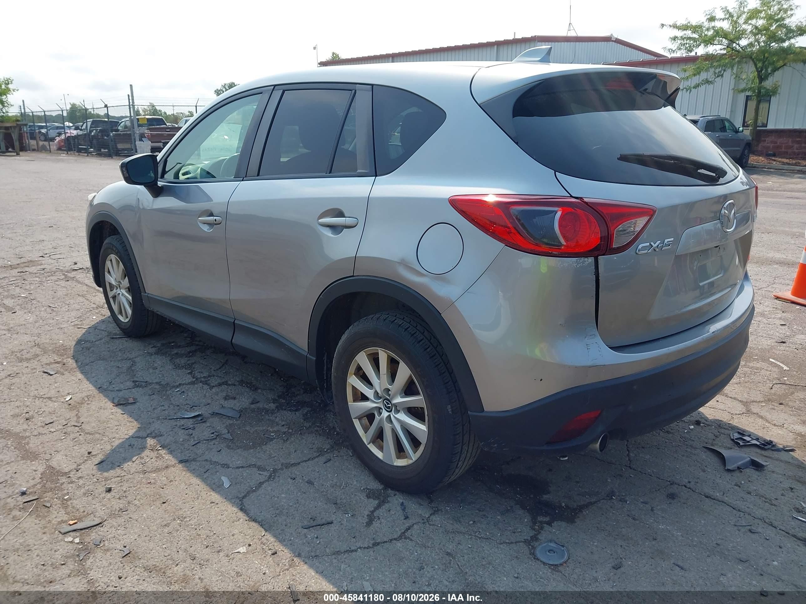 2014 Mazda Cx-5 Touring Silver vin: JM3KE2CYXE0314020