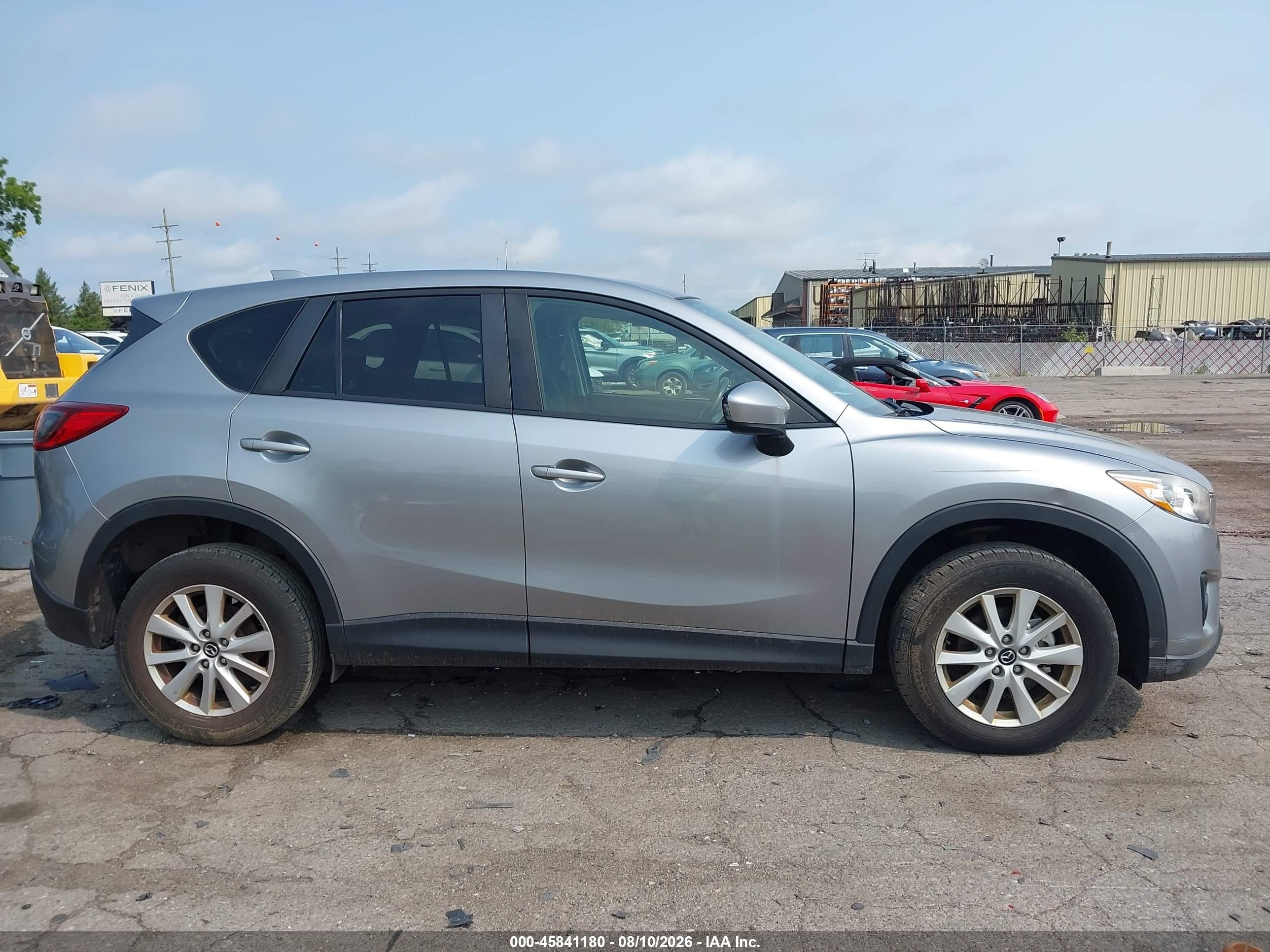 2014 Mazda Cx-5 Touring Silver vin: JM3KE2CYXE0314020