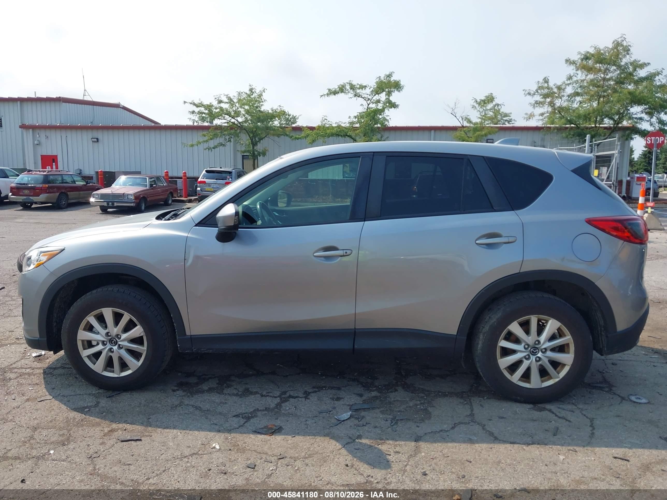 2014 Mazda Cx-5 Touring Silver vin: JM3KE2CYXE0314020