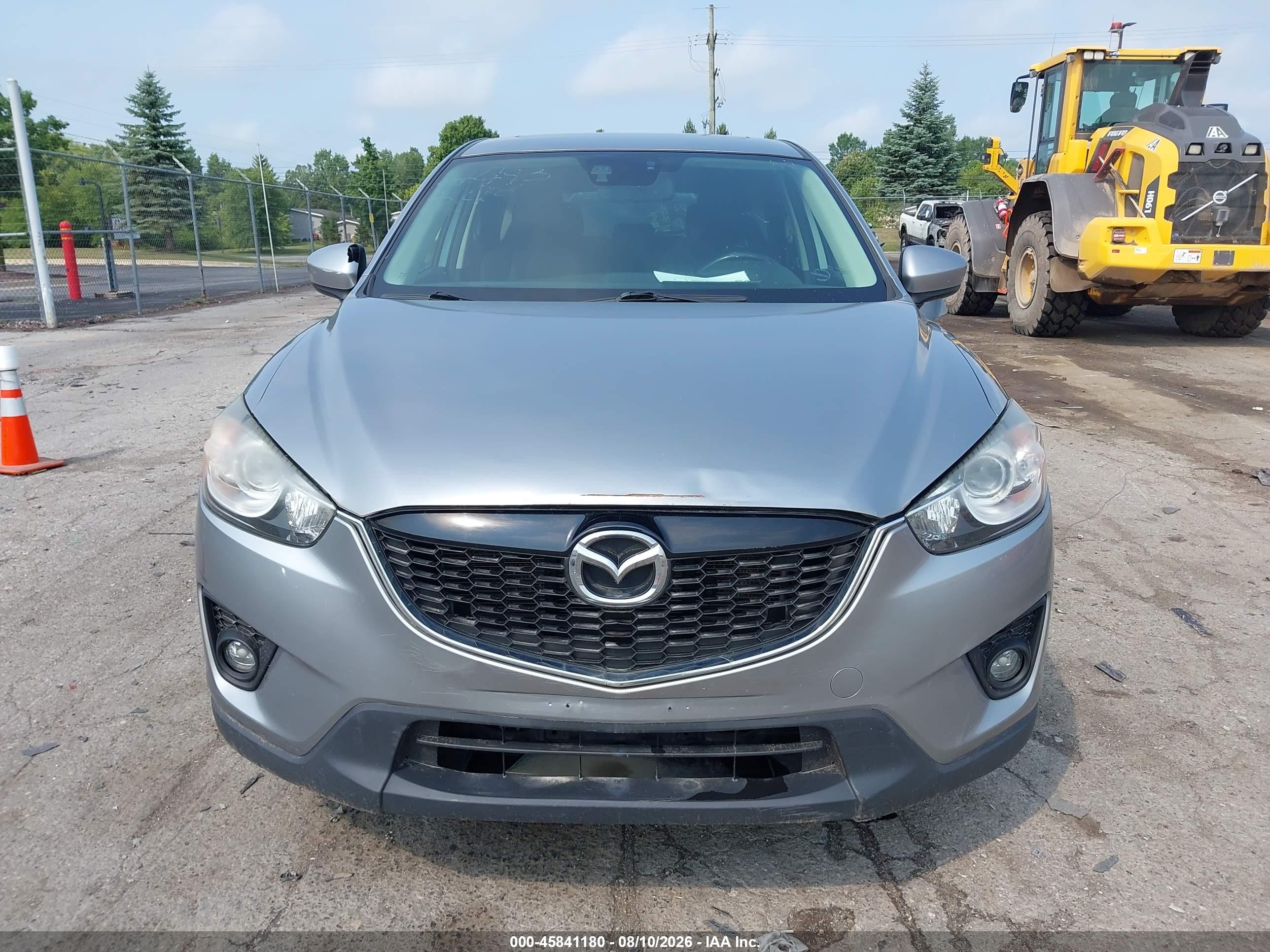 2014 Mazda Cx-5 Touring Silver vin: JM3KE2CYXE0314020