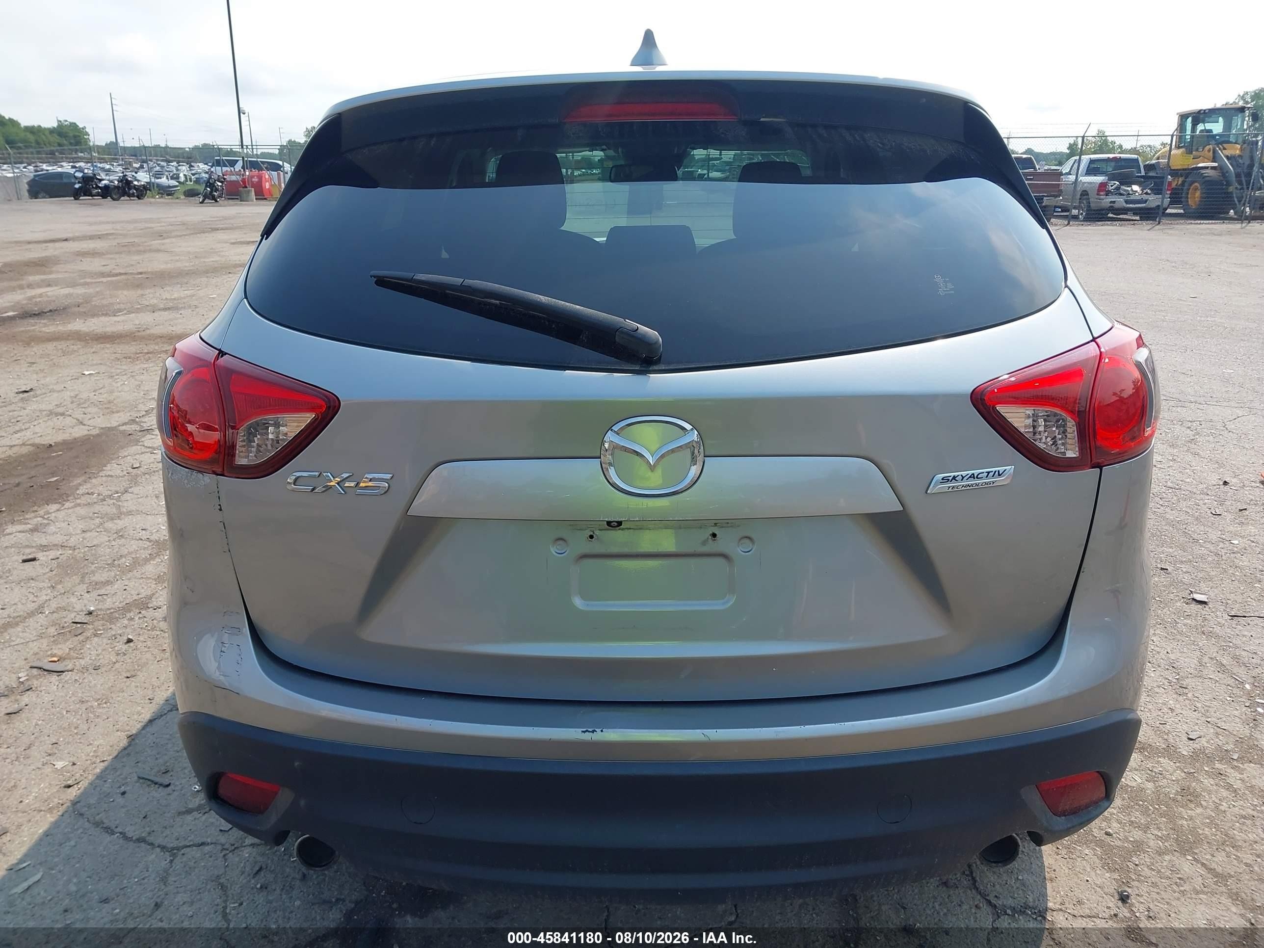 2014 Mazda Cx-5 Touring Silver vin: JM3KE2CYXE0314020