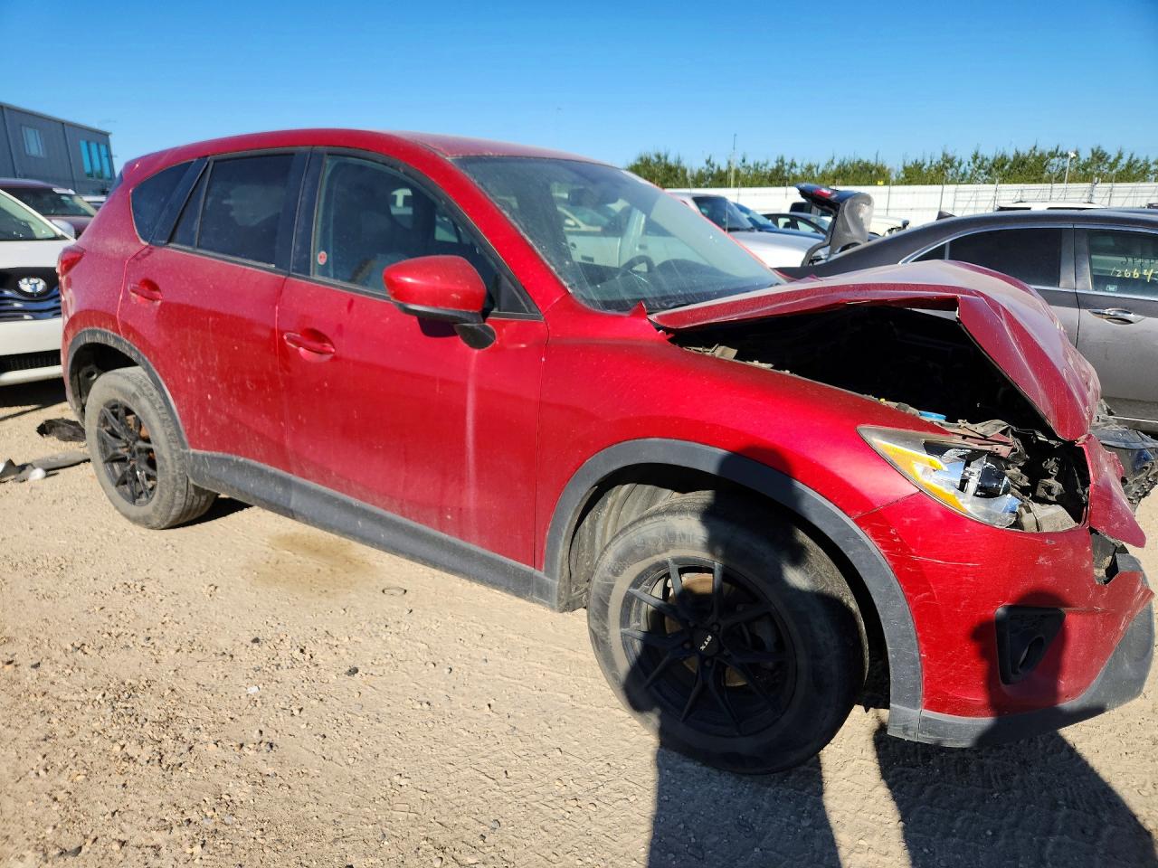 2014 Mazda Cx-5 Touring Red vin: JM3KE2CYXE0317497