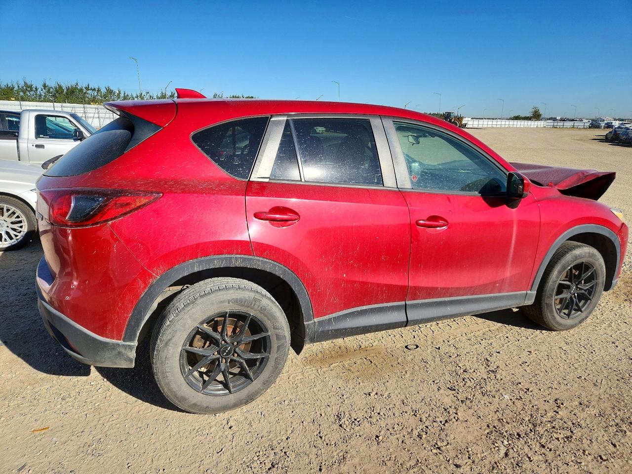 2014 Mazda Cx-5 Touring Red vin: JM3KE2CYXE0317497
