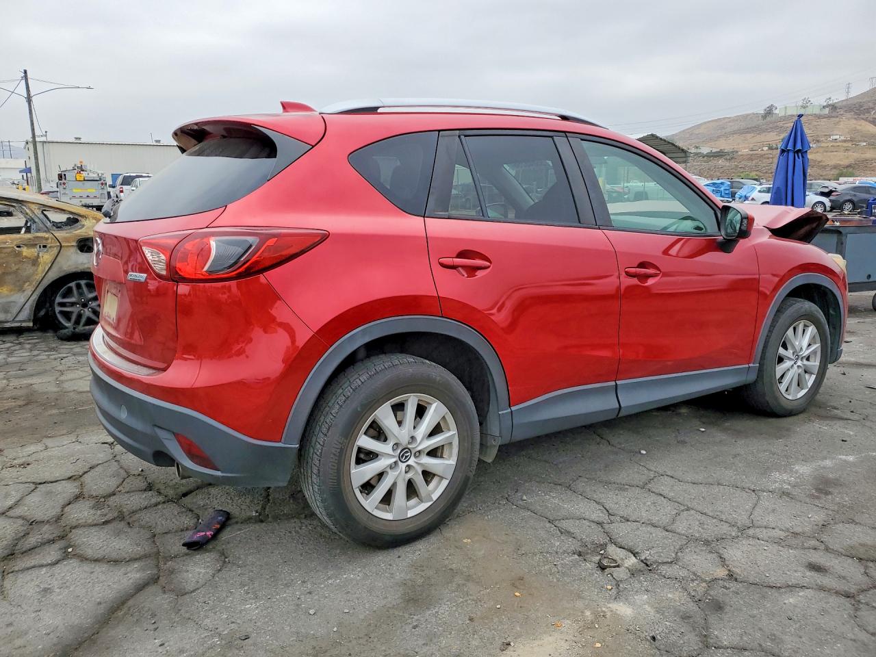 2014 Mazda Cx-5 Touring Red vin: JM3KE2CYXE0322697