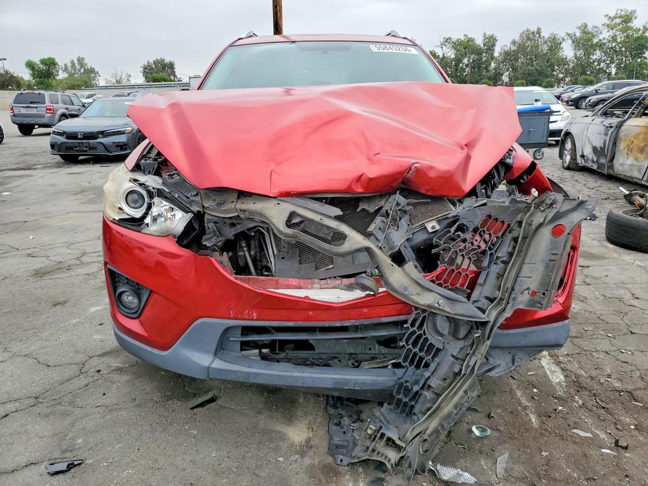 2014 Mazda Cx-5 Touring Red vin: JM3KE2CYXE0322697