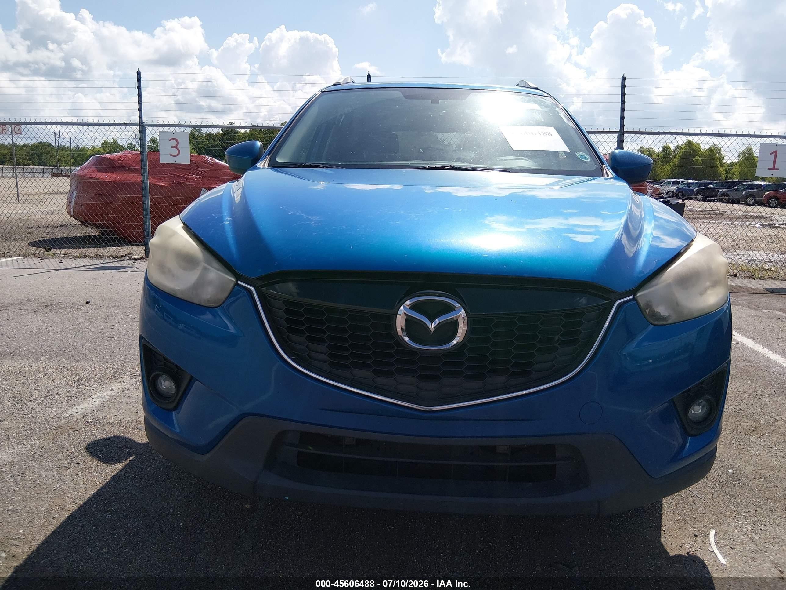 2014 Mazda Cx-5 Touring Blue vin: JM3KE2CYXE0328239