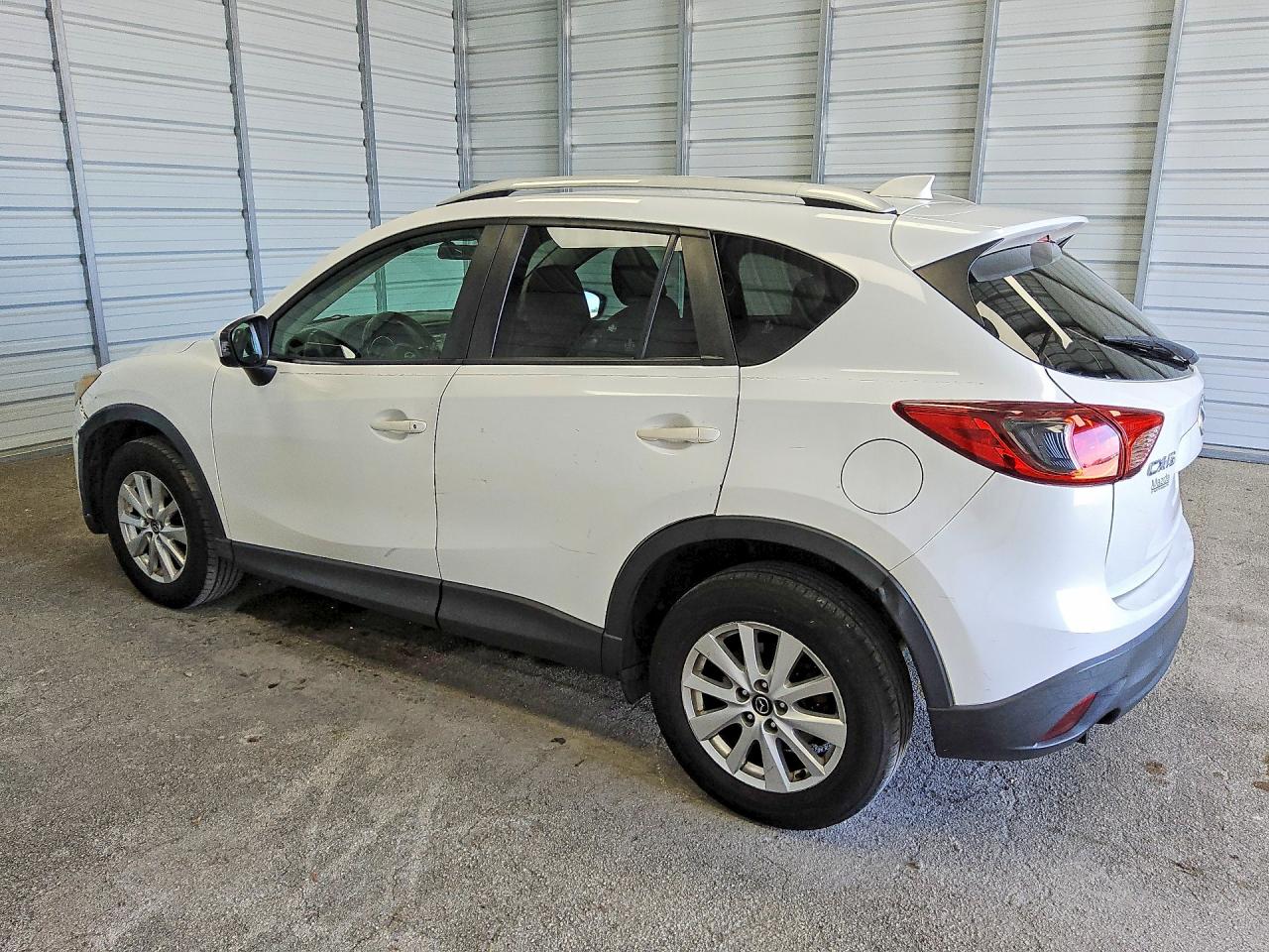 2014 Mazda Cx-5 Touring White vin: JM3KE2CYXE0340035