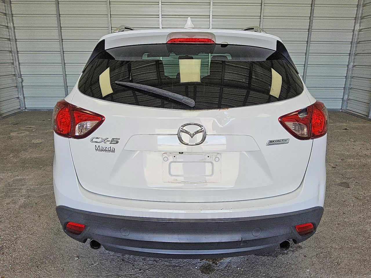 2014 Mazda Cx-5 Touring White vin: JM3KE2CYXE0340035