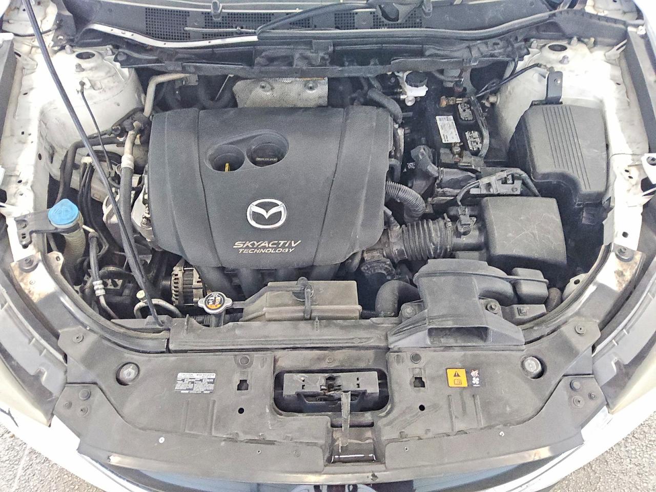 2014 Mazda Cx-5 Touring White vin: JM3KE2CYXE0340035