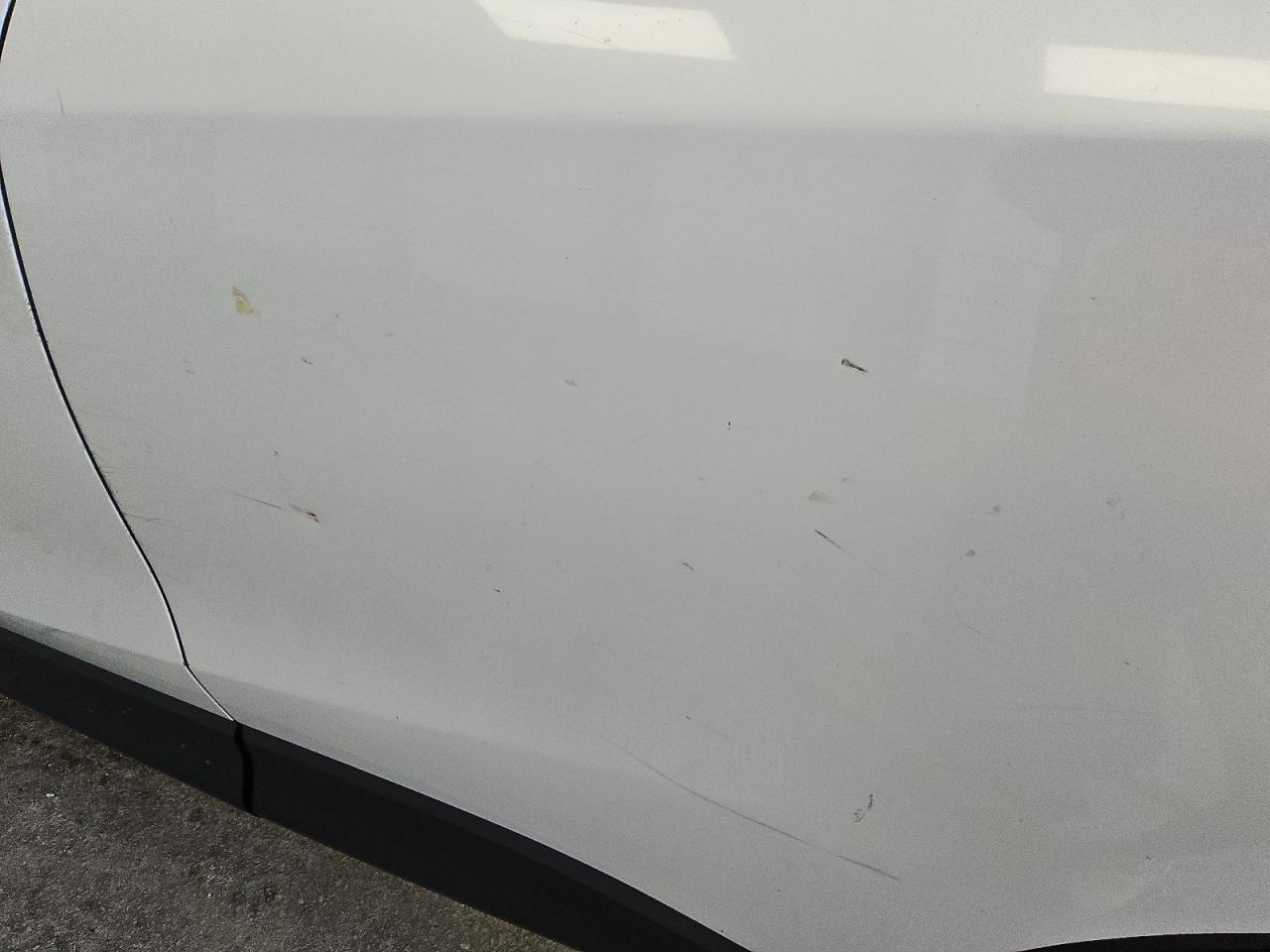 2014 Mazda Cx-5 Touring White vin: JM3KE2CYXE0340035 Damage: Left Rear Door, Light Scratch, 2 To 3 Inches