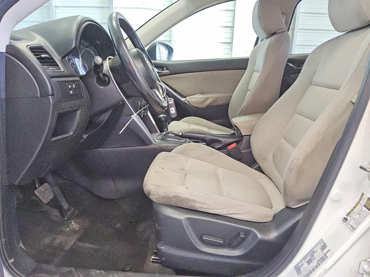 2014 Mazda Cx-5 Touring White vin: JM3KE2CYXE0340035