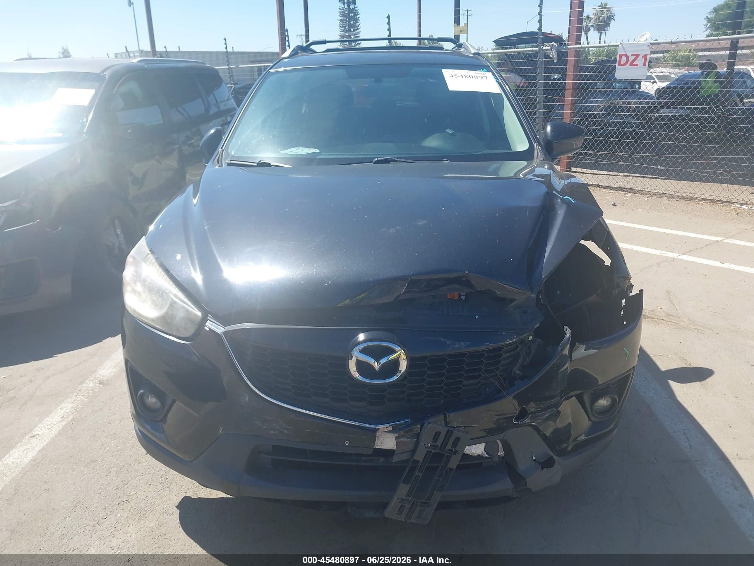 2014 Mazda Cx-5 Touring Black vin: JM3KE2CYXE0418121