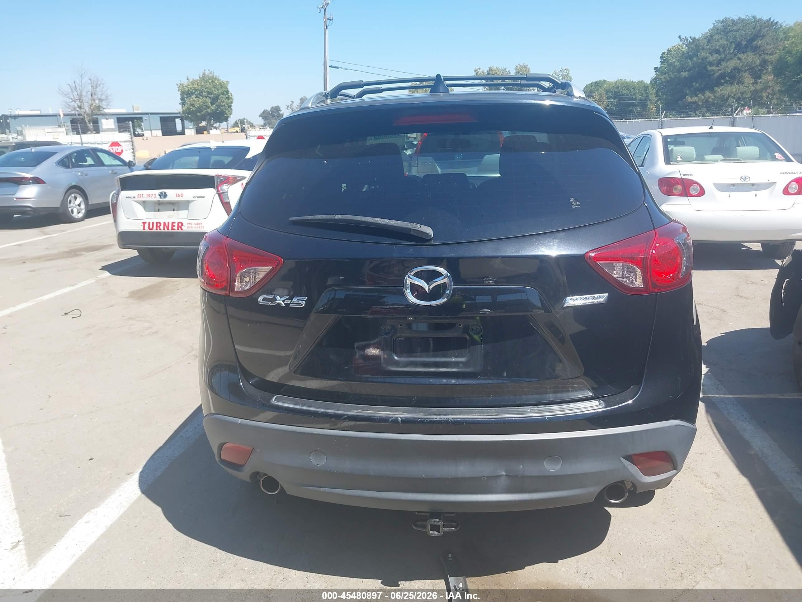 2014 Mazda Cx-5 Touring Black vin: JM3KE2CYXE0418121