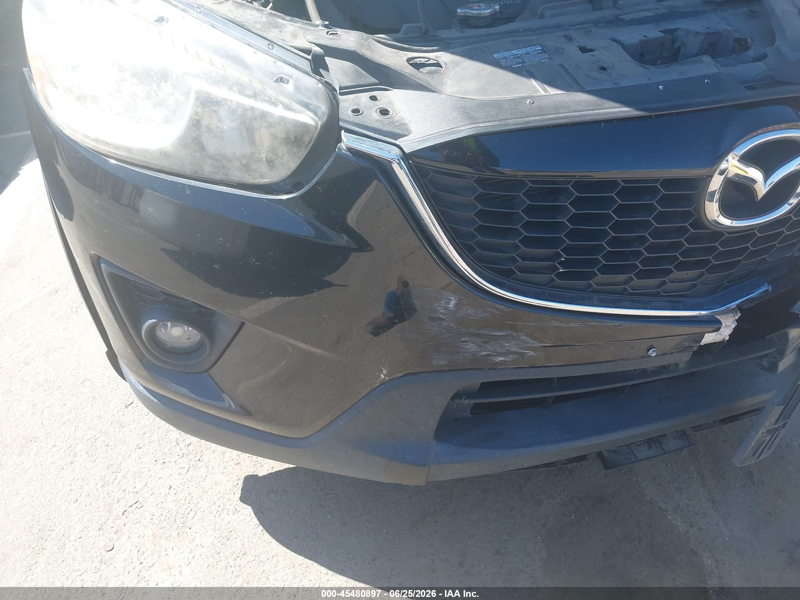 2014 Mazda Cx-5 Touring Black vin: JM3KE2CYXE0418121