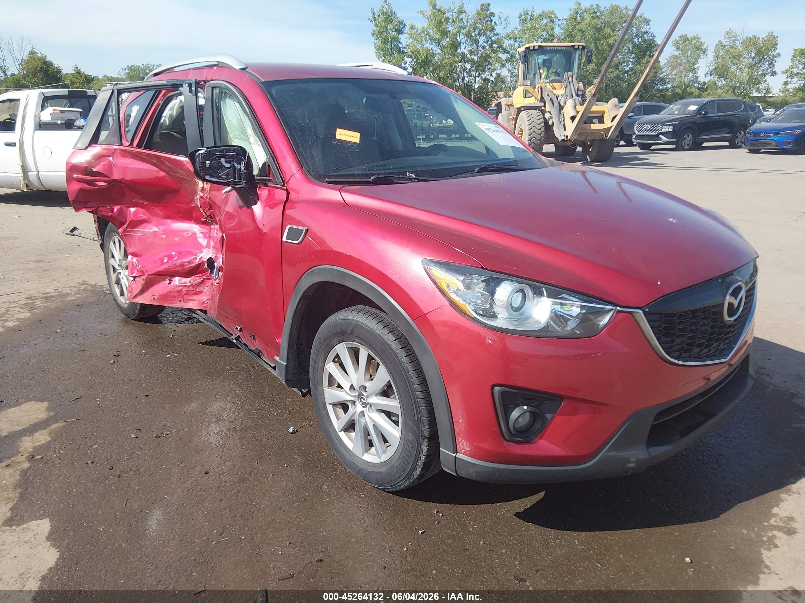 2015 Mazda Cx-5 Touring Red vin: JM3KE2CYXF0475839
