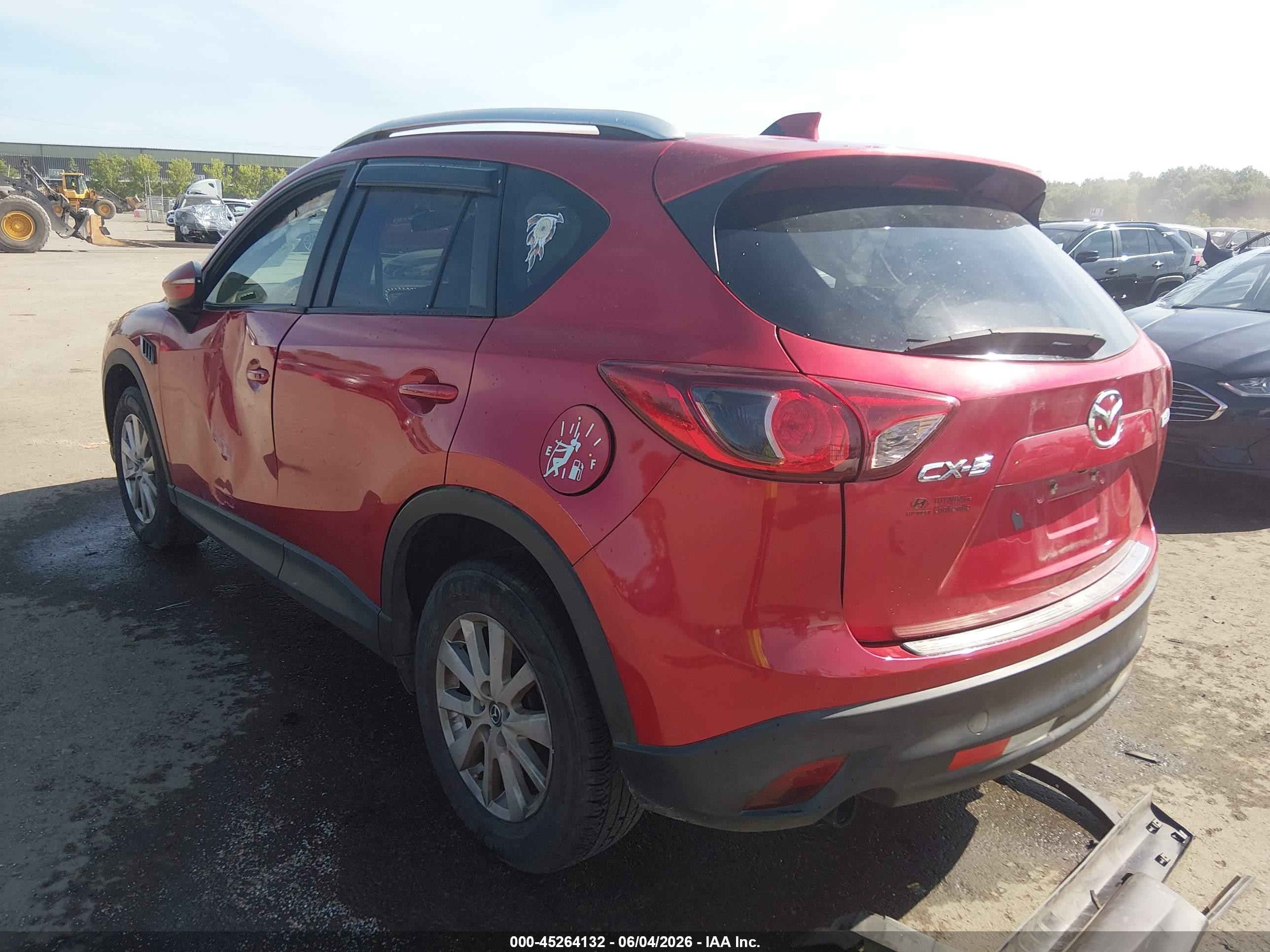 2015 Mazda Cx-5 Touring Red vin: JM3KE2CYXF0475839