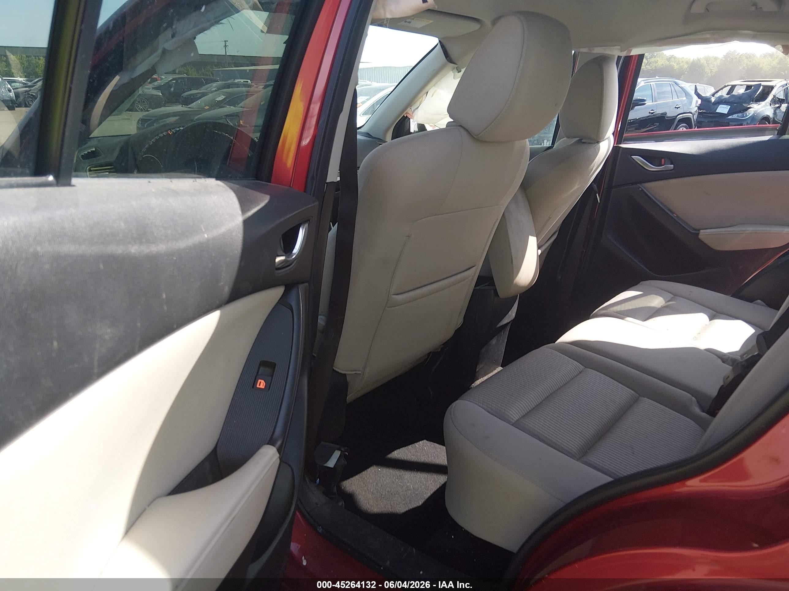 2015 Mazda Cx-5 Touring Red vin: JM3KE2CYXF0475839
