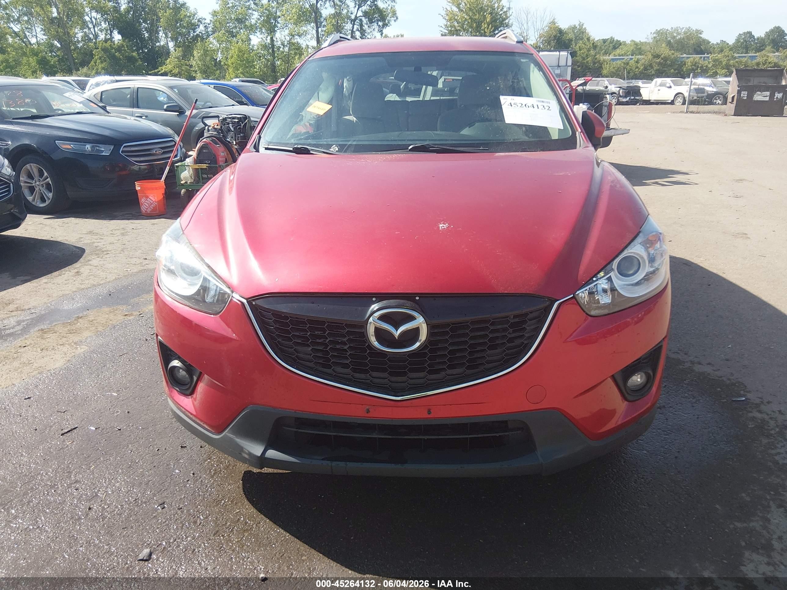 2015 Mazda Cx-5 Touring Red vin: JM3KE2CYXF0475839