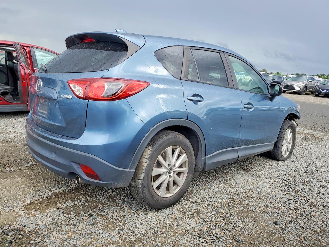 2015 Mazda Cx-5 Touring Синий vin: JM3KE2CYXF0518608
