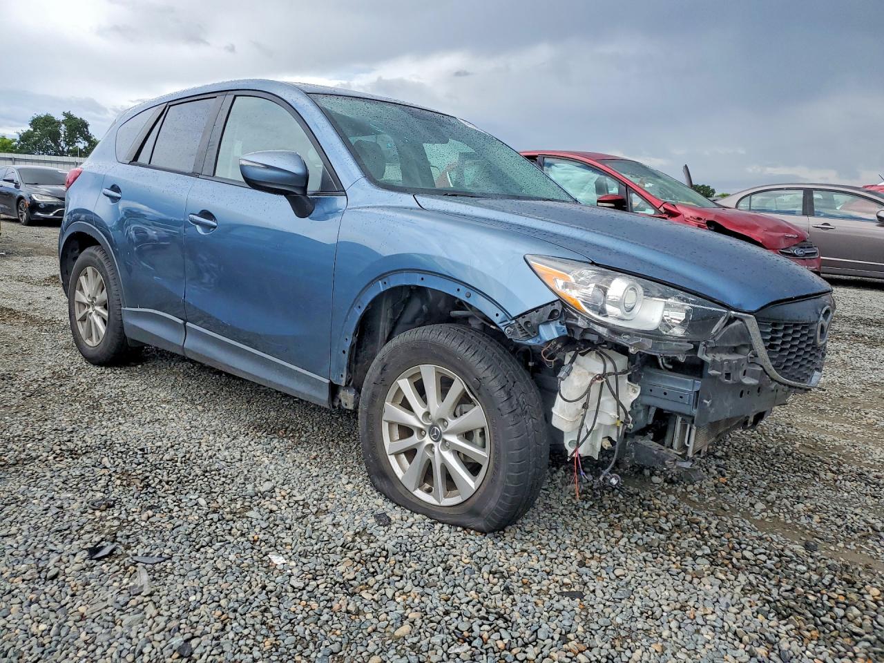 2015 Mazda Cx-5 Touring Синий vin: JM3KE2CYXF0518608