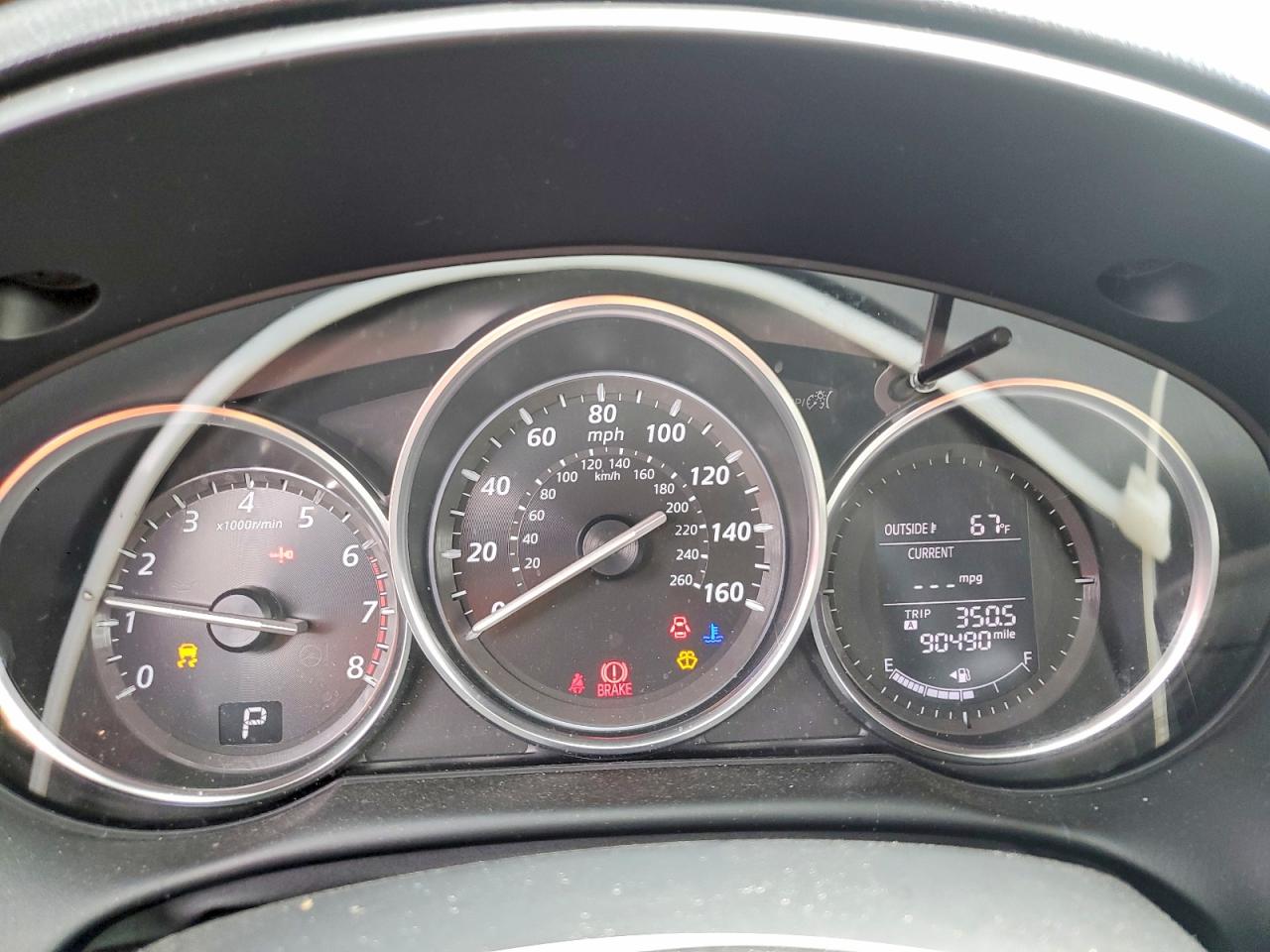 2015 Mazda Cx-5 Touring Синий vin: JM3KE2CYXF0518608