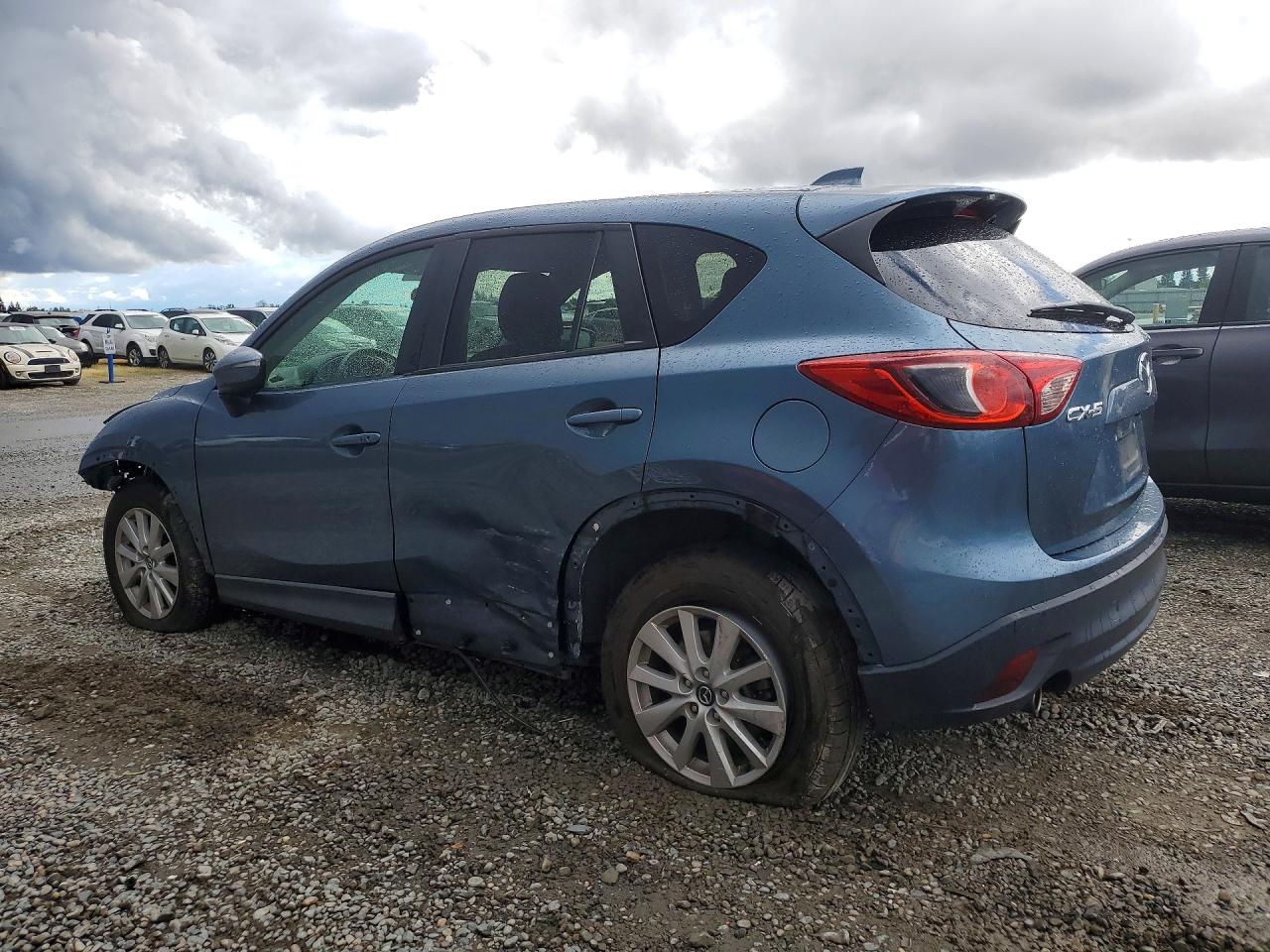 2015 Mazda Cx-5 Touring Синий vin: JM3KE2CYXF0518608