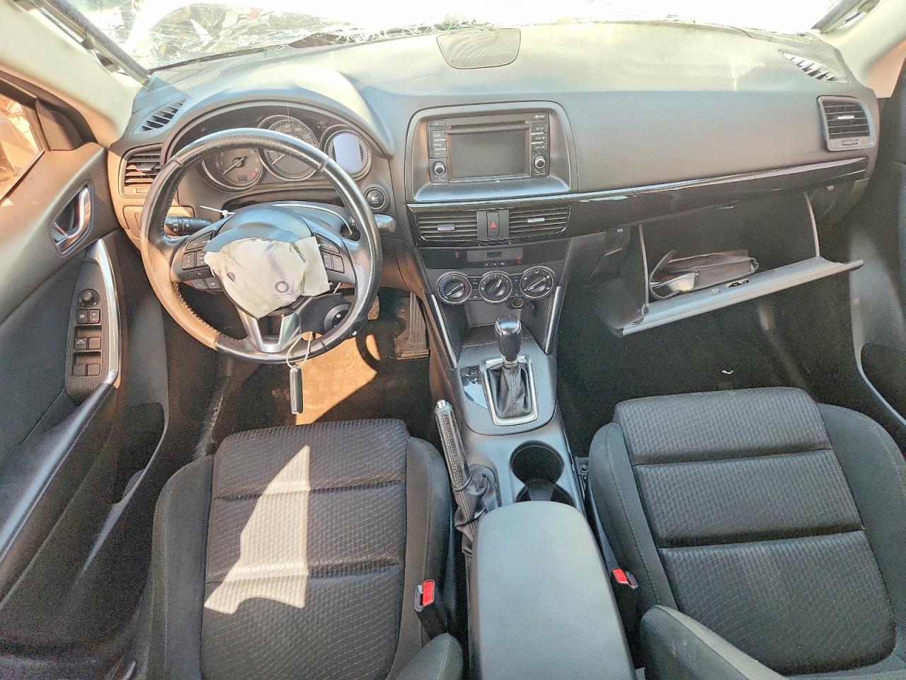 2015 Mazda Cx-5 Touring White vin: JM3KE2CYXF0525428