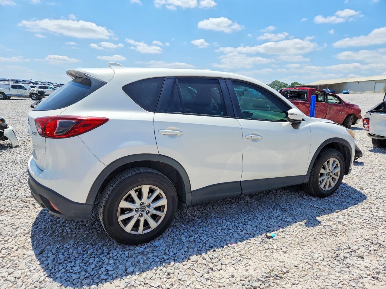 2015 Mazda Cx-5 Touring Белый vin: JM3KE2CYXF0534260