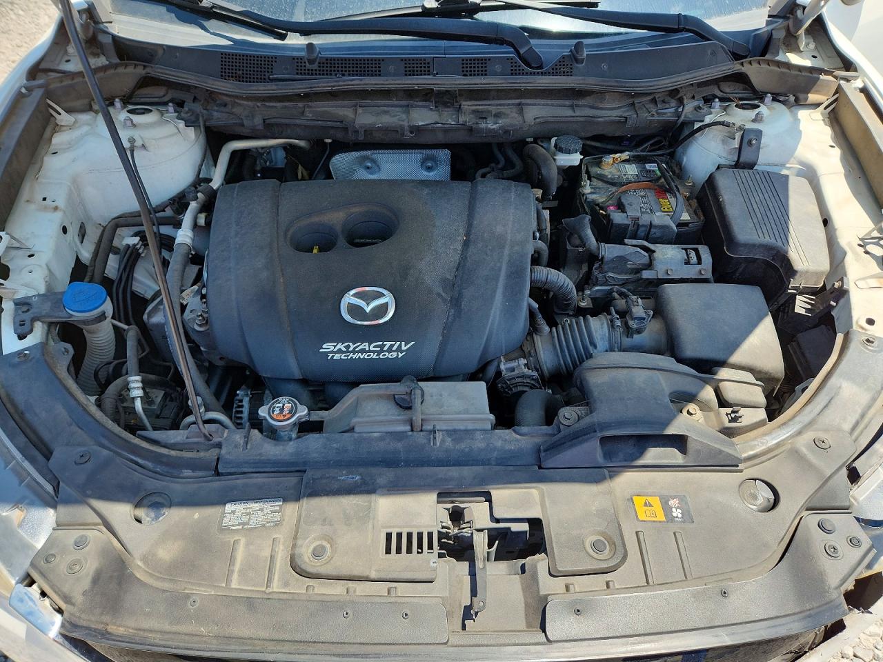 2015 Mazda Cx-5 Touring Белый vin: JM3KE2CYXF0534260