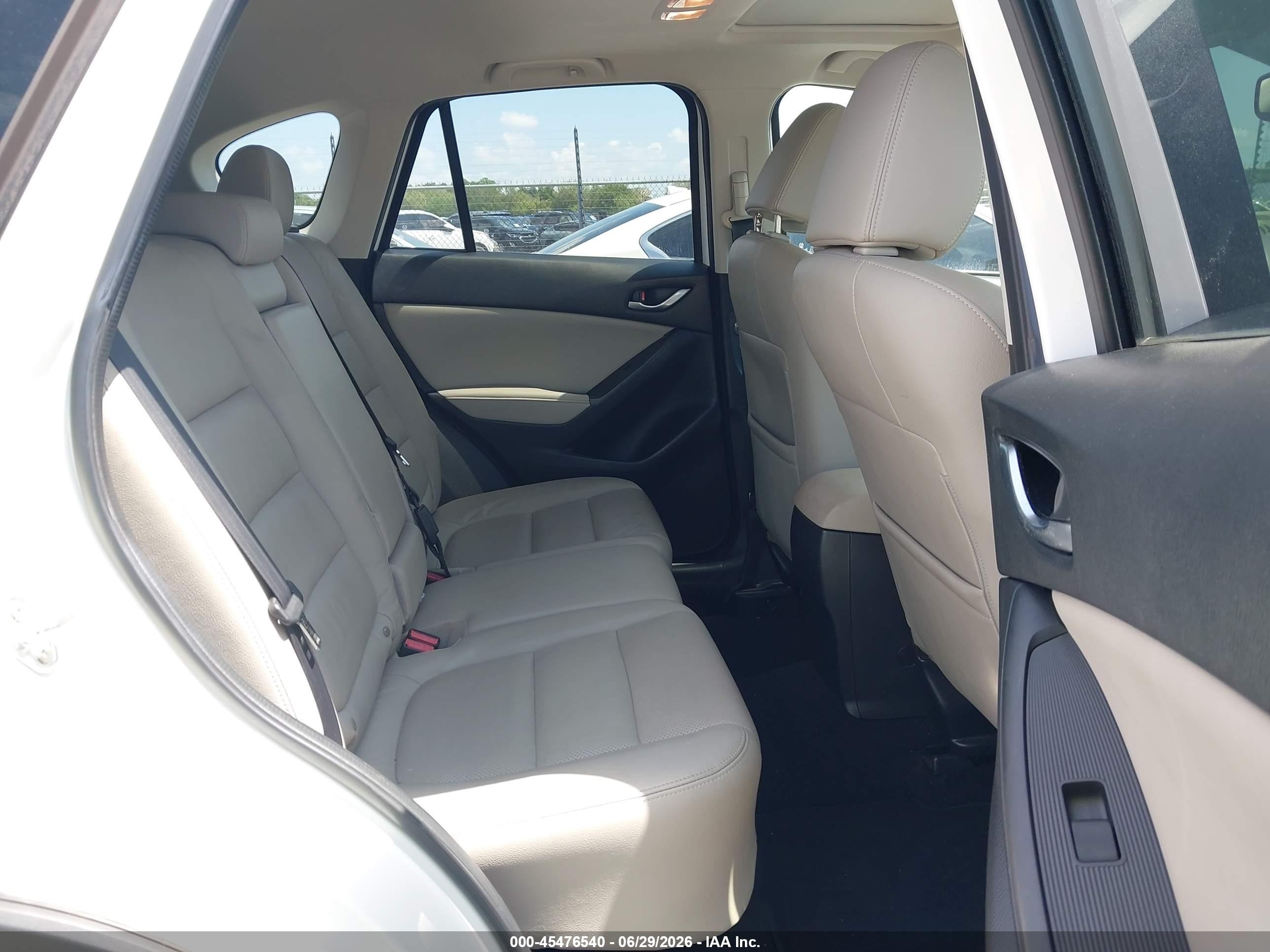 2013 Mazda Cx-5 Grand Touring White vin: JM3KE2DE1D0145203