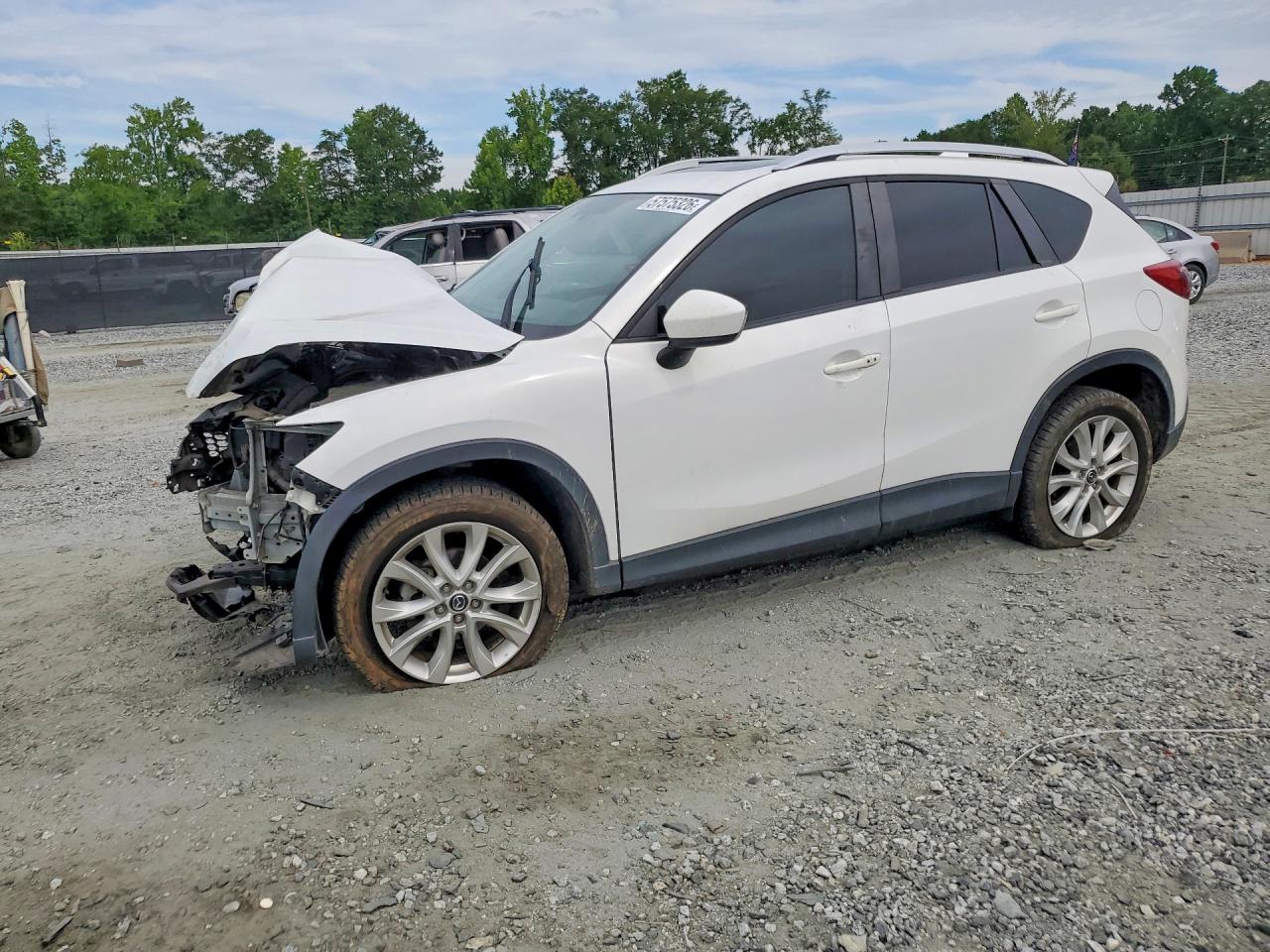 2013 Mazda Cx-5 Gt White vin: JM3KE2DE1D0156301