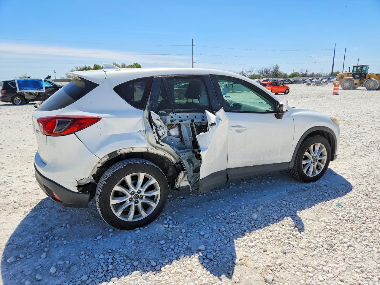 2013 Mazda Cx-5 Gt Белый vin: JM3KE2DE1D0162292