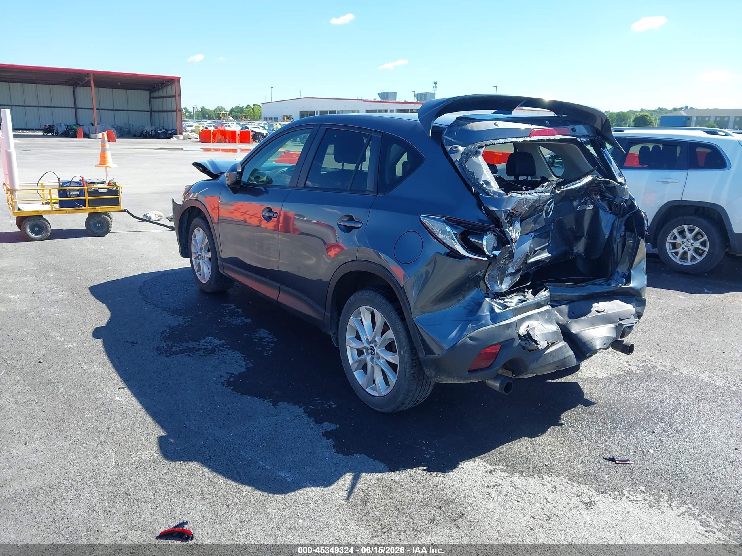 2013 Mazda Cx-5 Grand Touring Gray vin: JM3KE2DE3D0107889