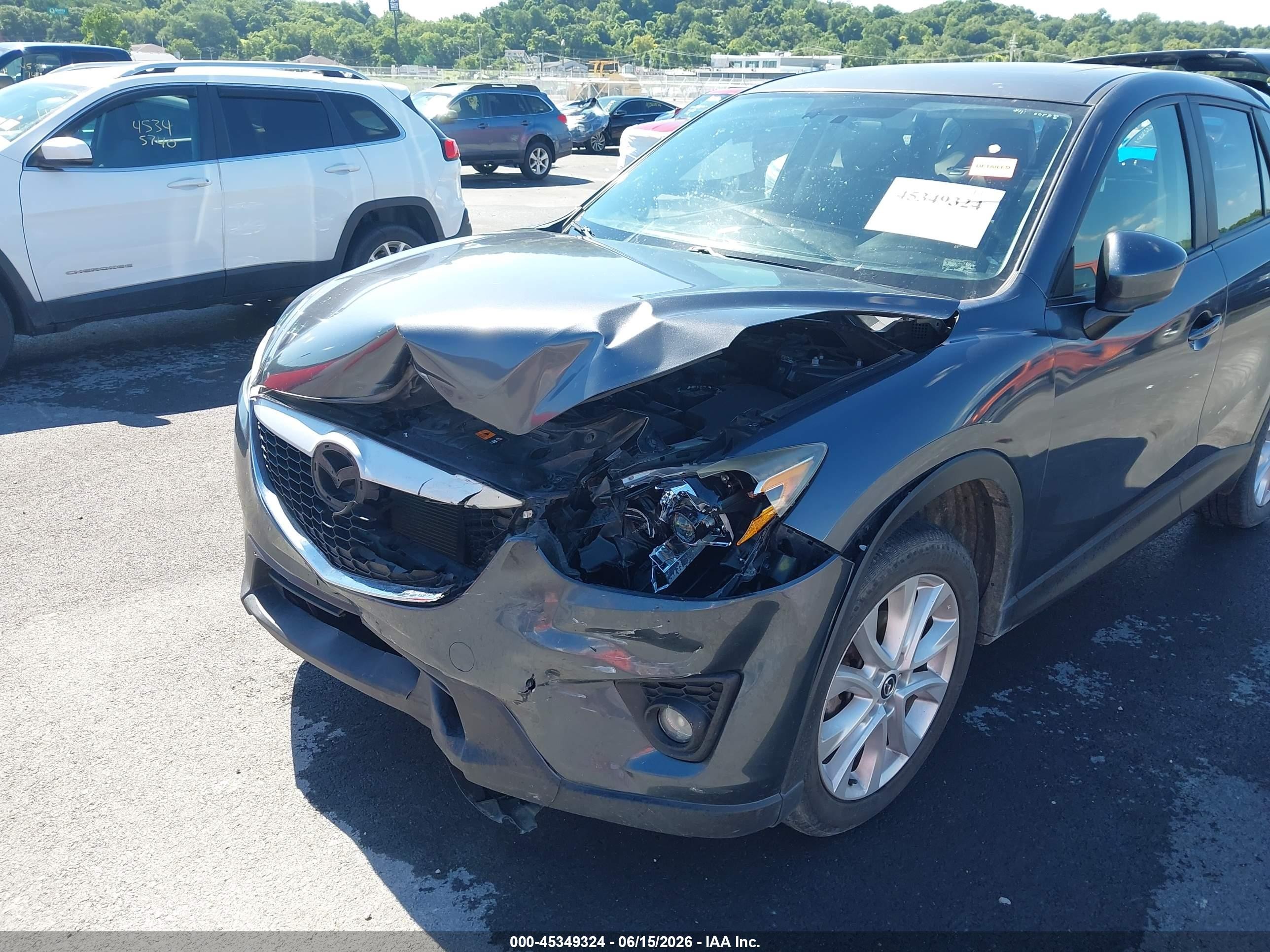 2013 Mazda Cx-5 Grand Touring Gray vin: JM3KE2DE3D0107889