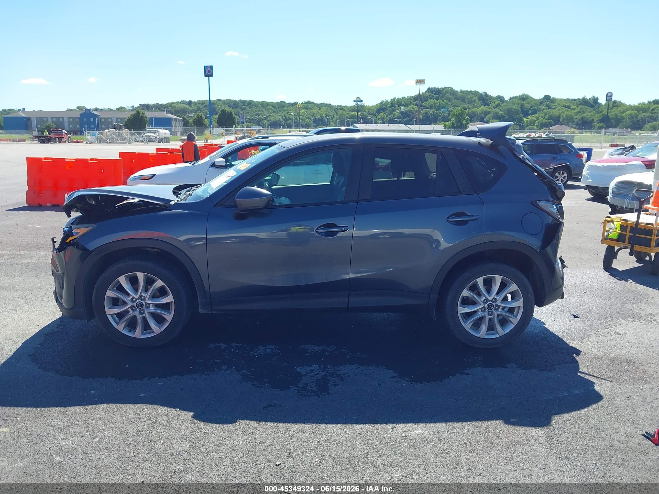2013 Mazda Cx-5 Grand Touring Gray vin: JM3KE2DE3D0107889
