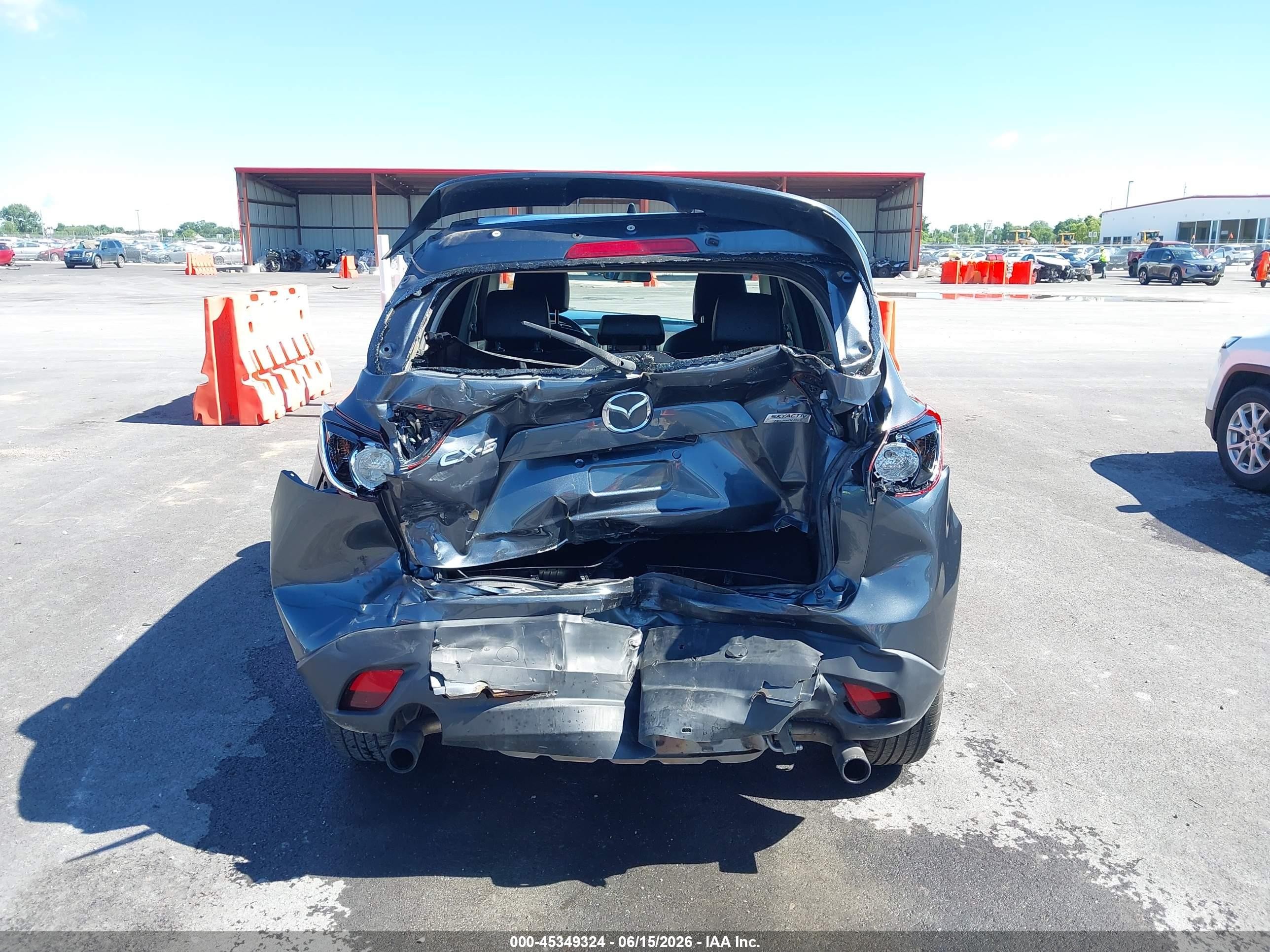 2013 Mazda Cx-5 Grand Touring Gray vin: JM3KE2DE3D0107889