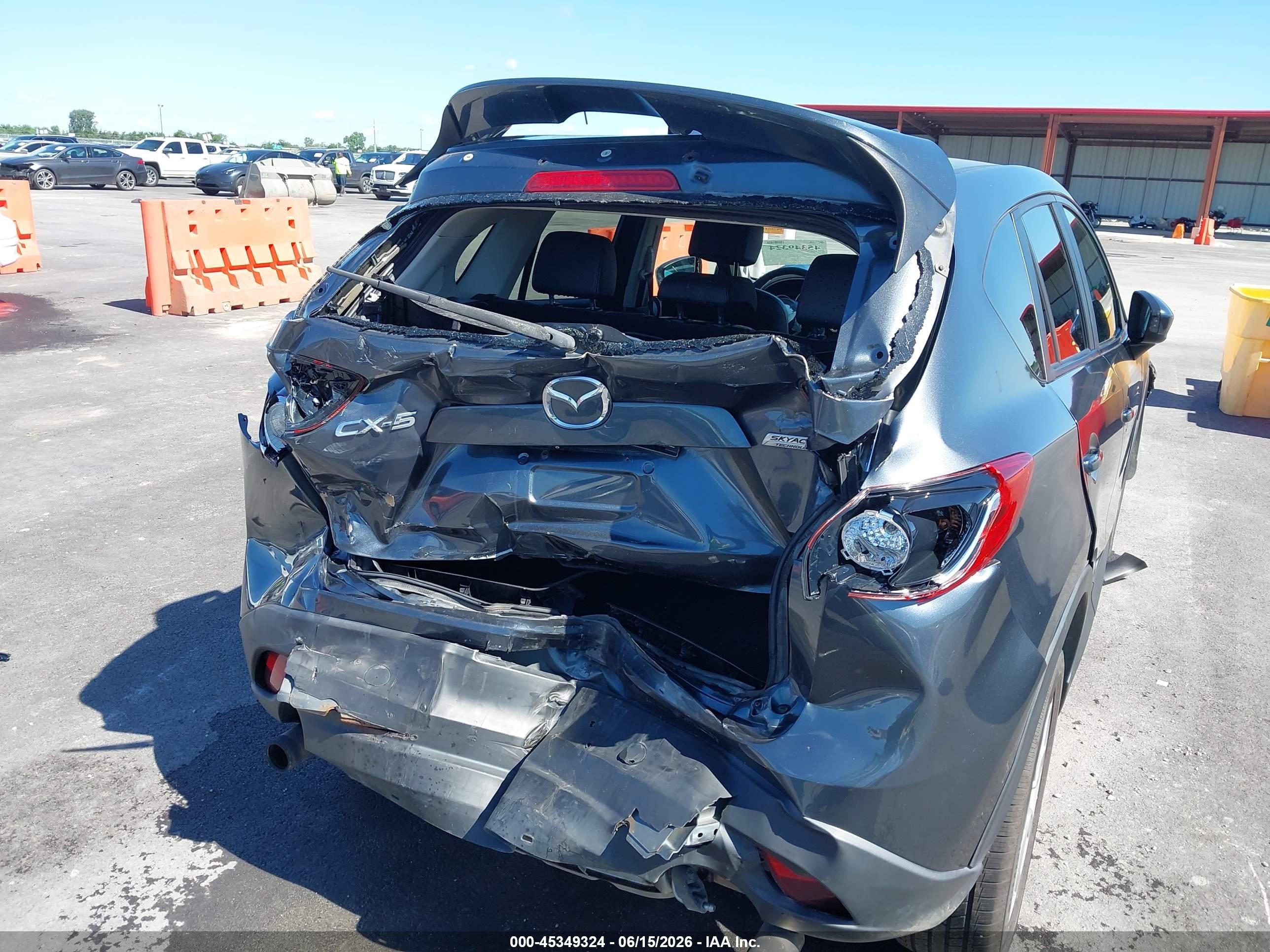 2013 Mazda Cx-5 Grand Touring Gray vin: JM3KE2DE3D0107889