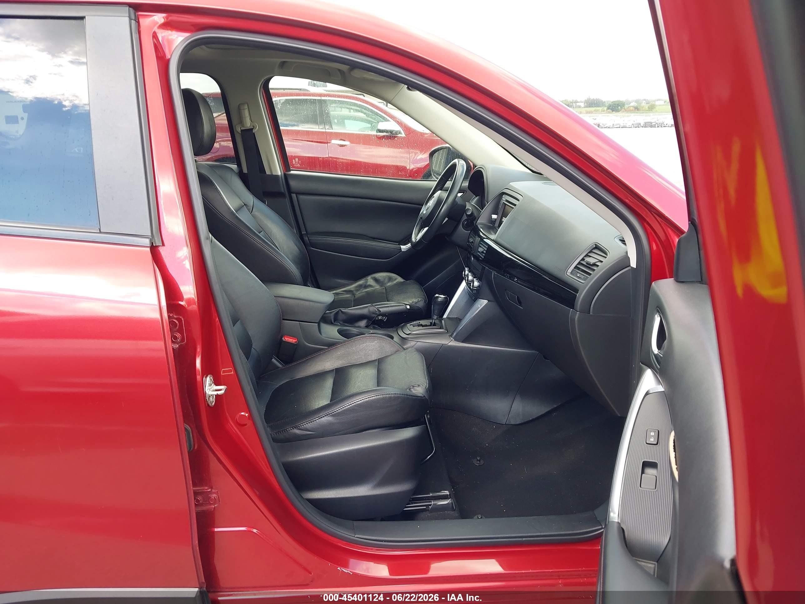 2013 Mazda Cx-5 Grand Touring Red vin: JM3KE2DE4D0112857