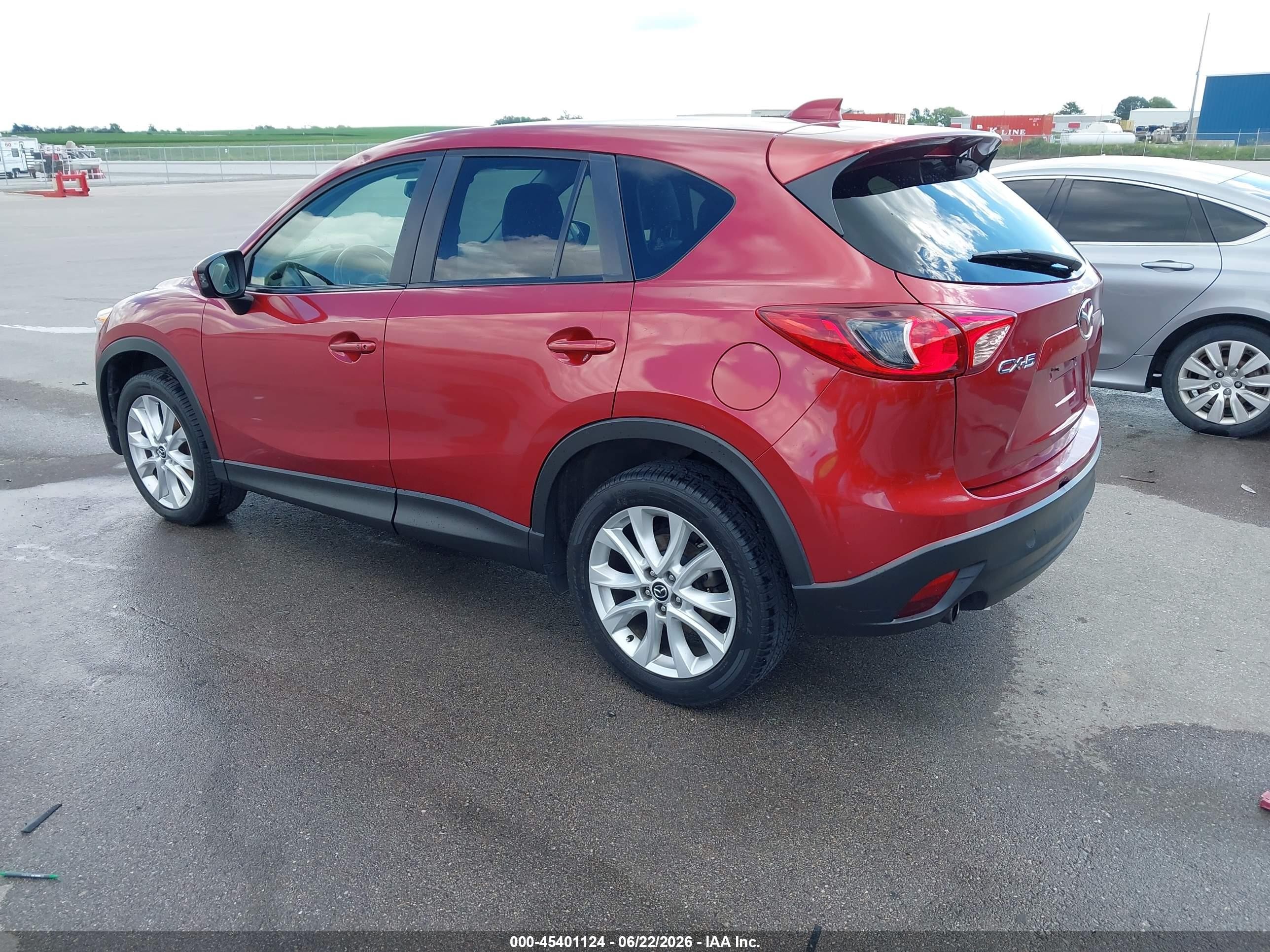 2013 Mazda Cx-5 Grand Touring Red vin: JM3KE2DE4D0112857