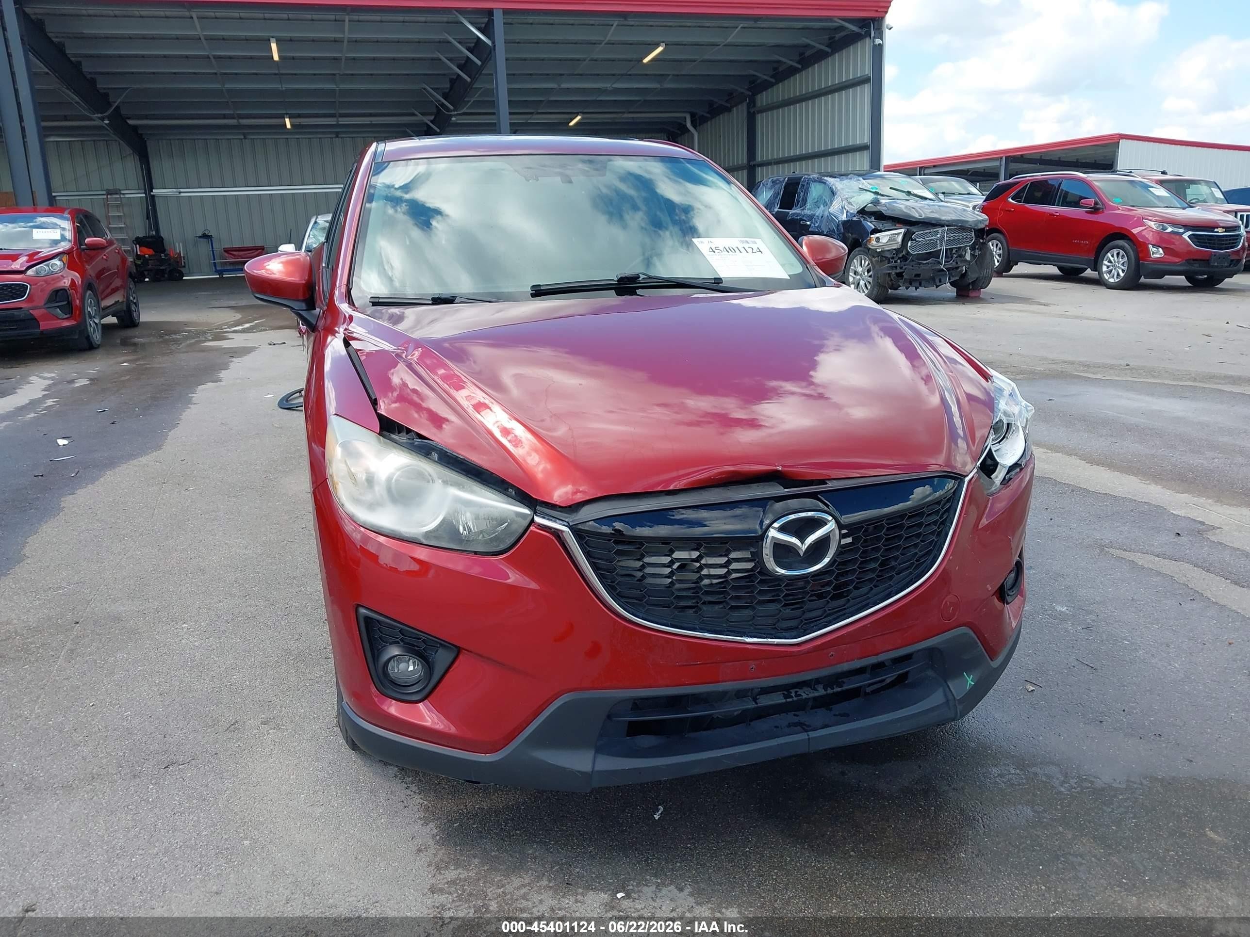 2013 Mazda Cx-5 Grand Touring Red vin: JM3KE2DE4D0112857