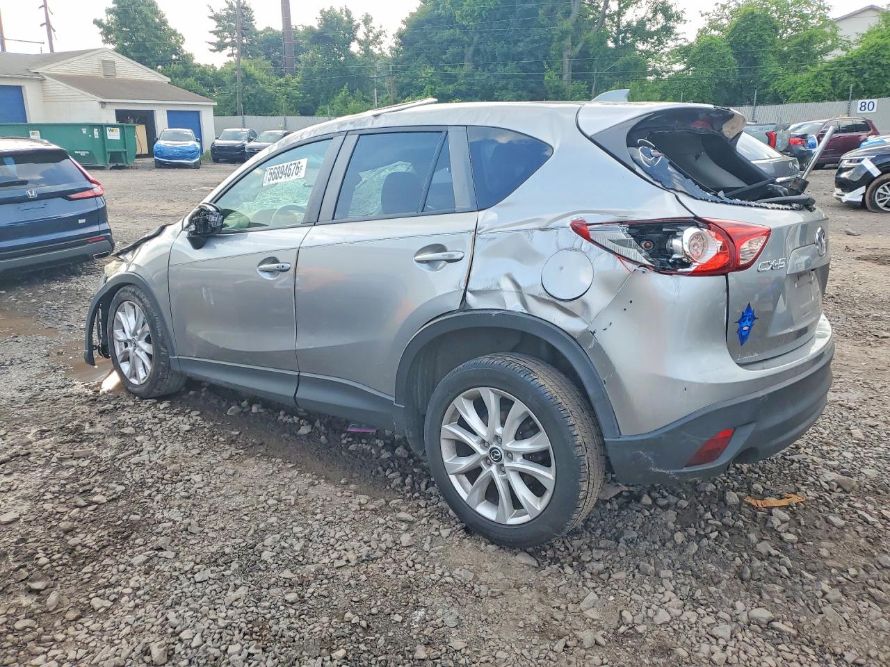 2013 Mazda Cx-5 Gt Silver vin: JM3KE2DE4D0135667