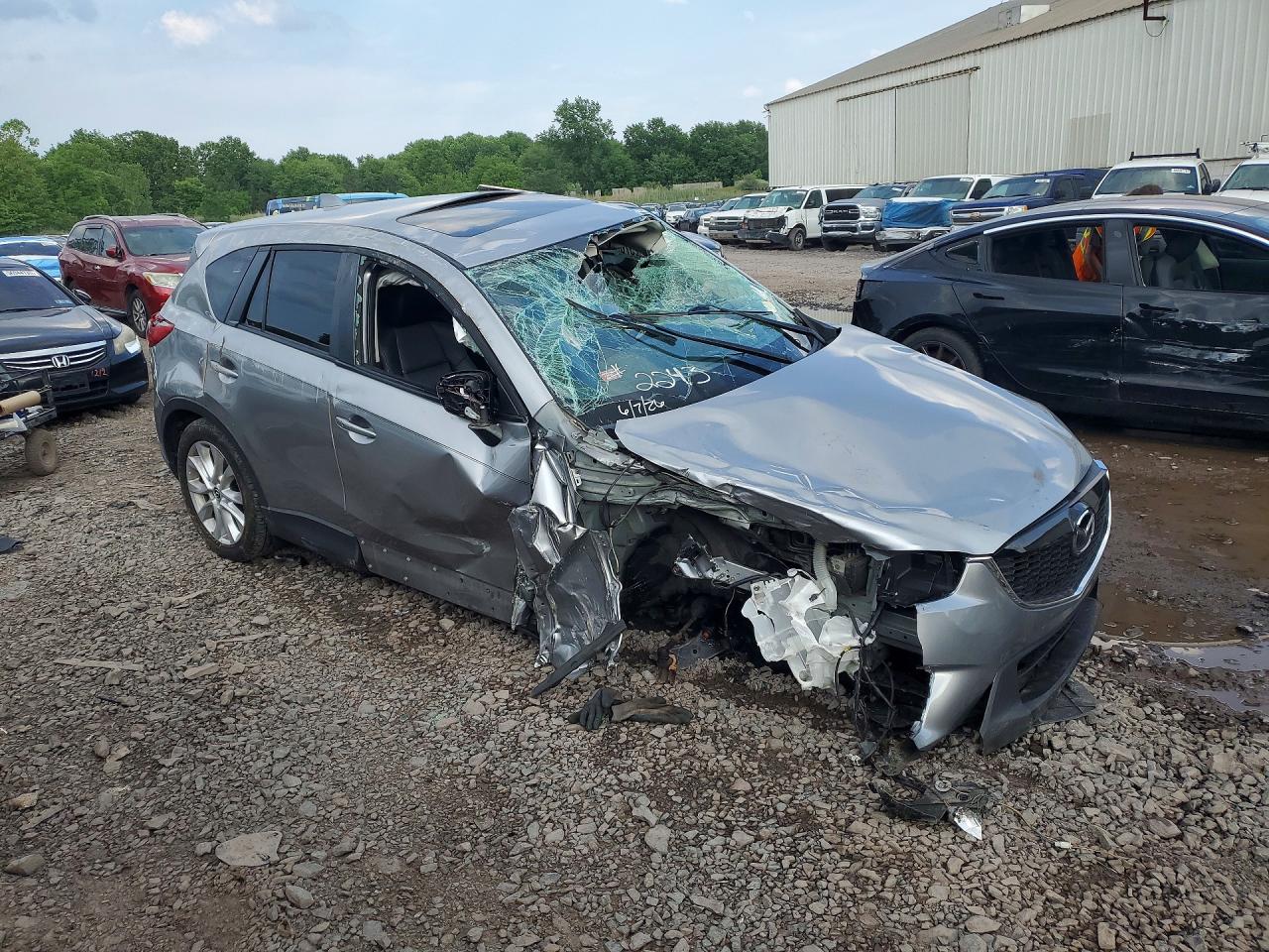 2013 Mazda Cx-5 Gt Silver vin: JM3KE2DE4D0135667