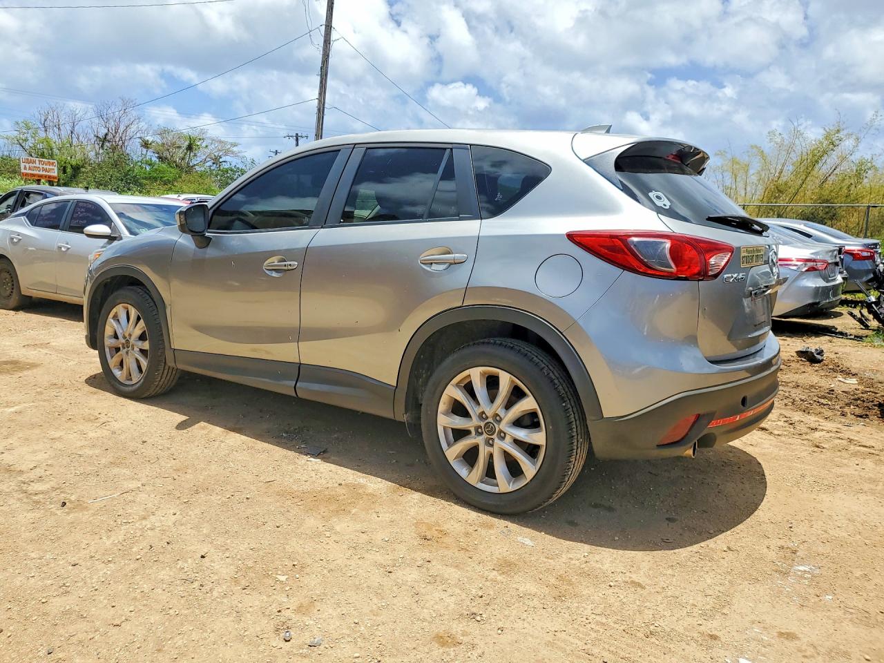 2013 Mazda Cx-5 Gt Серебряный vin: JM3KE2DE4D0151903