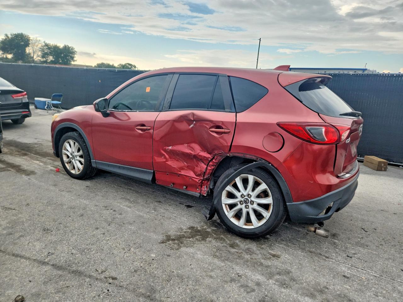 2013 Mazda Cx-5 Gt Красный vin: JM3KE2DE5D0133099